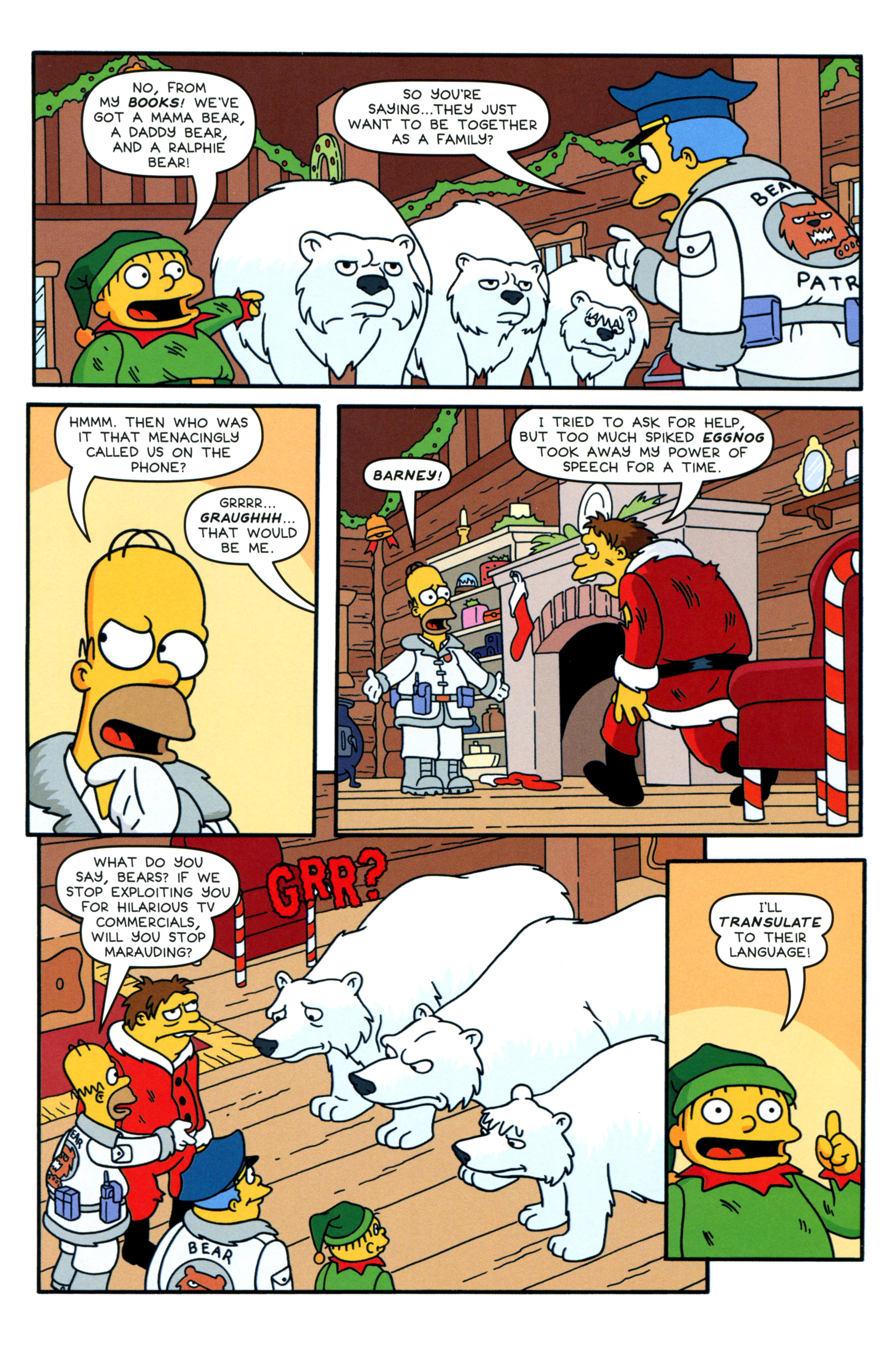 Read online The Simpsons Winter Wingding comic -  Issue #8 - 12