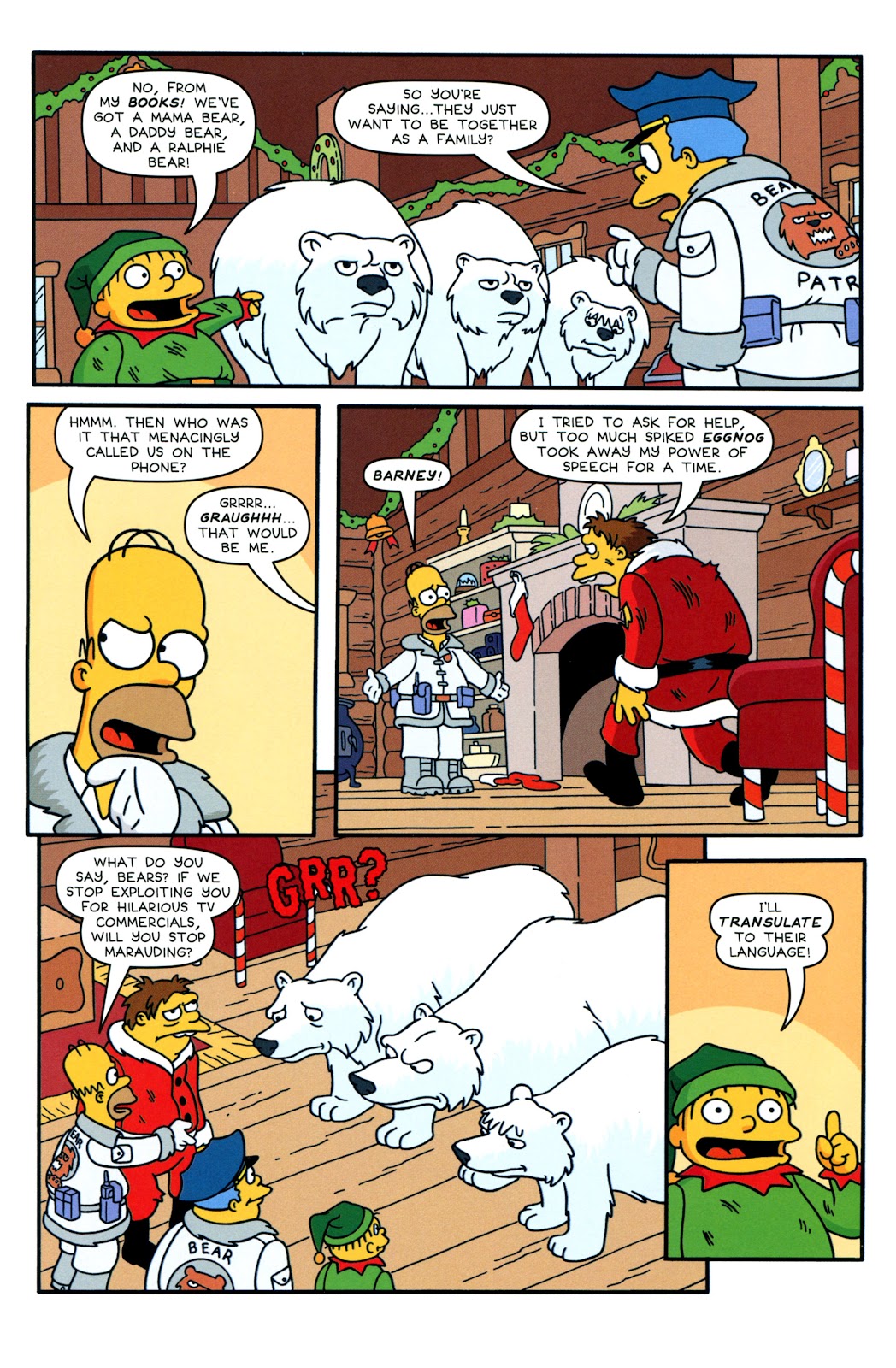 The Simpsons Winter Wingding issue 8 - Page 12