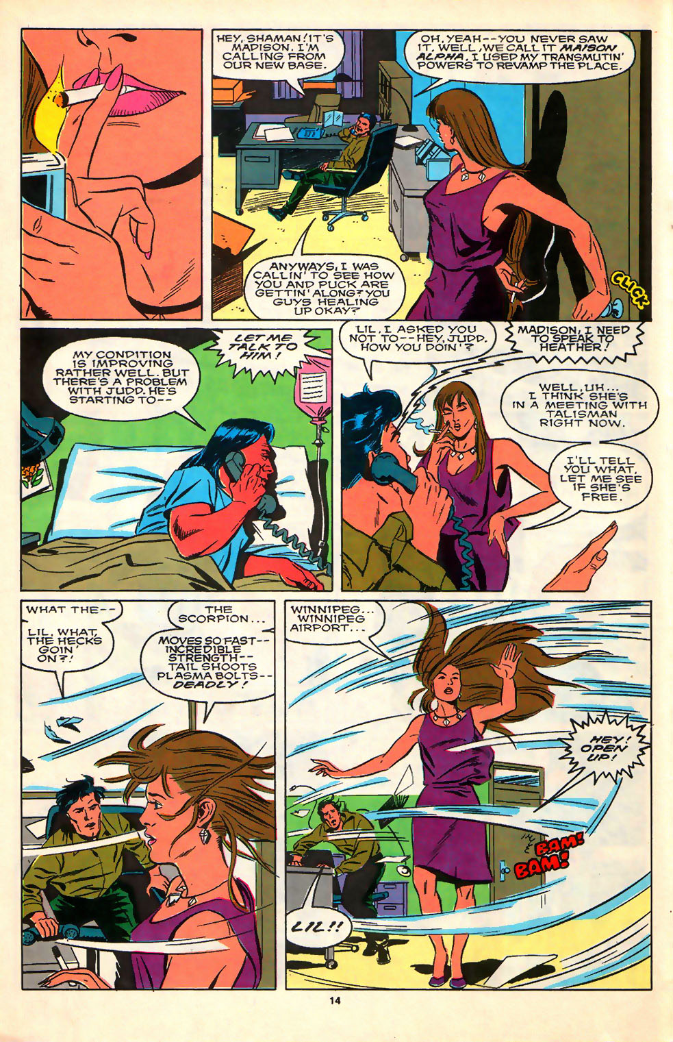Read online Alpha Flight (1983) comic -  Issue #79 - 13