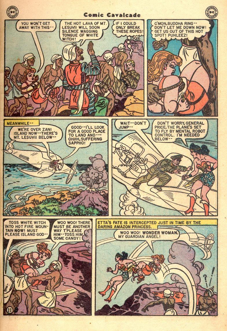 Read online Comic Cavalcade comic -  Issue #20 - 13