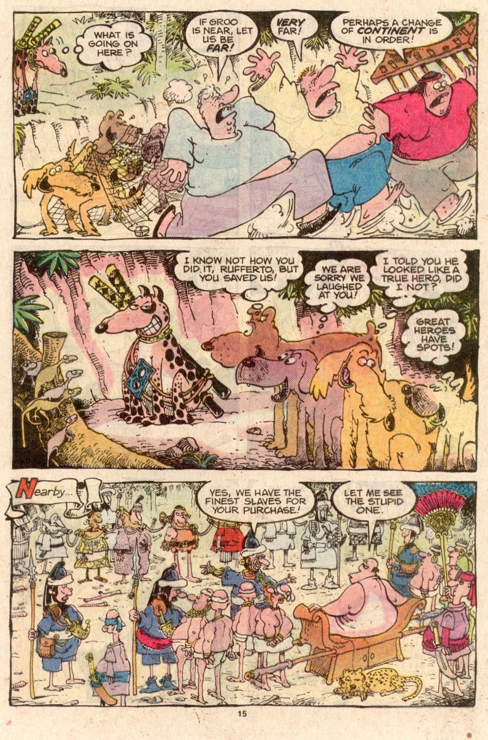 Read online Sergio Aragonés Groo the Wanderer comic -  Issue #43 - 15