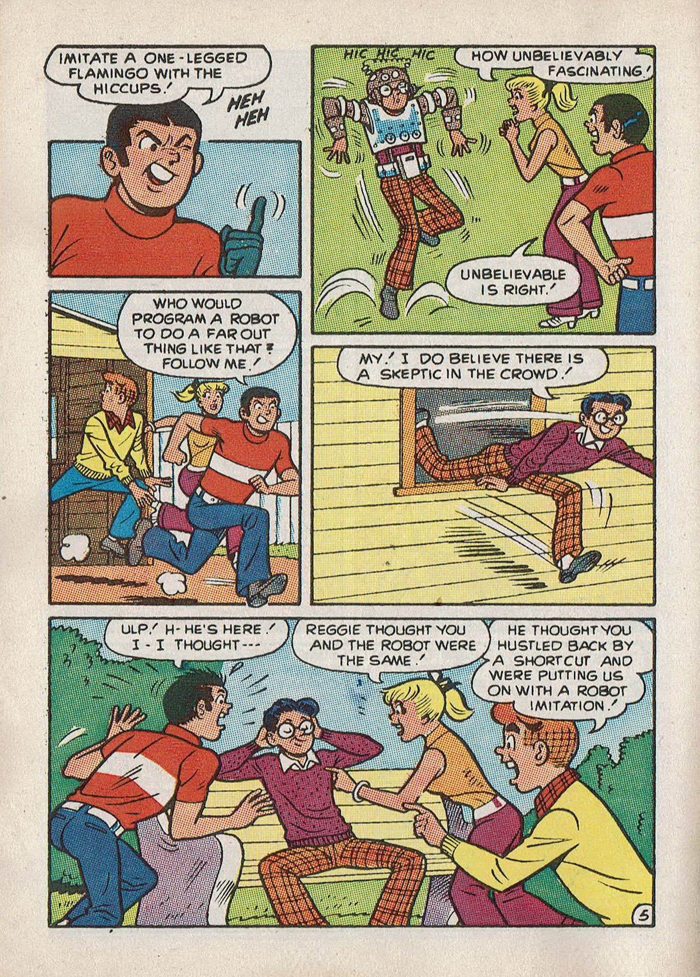Read online Jughead Jones Comics Digest comic -  Issue #60 - 102