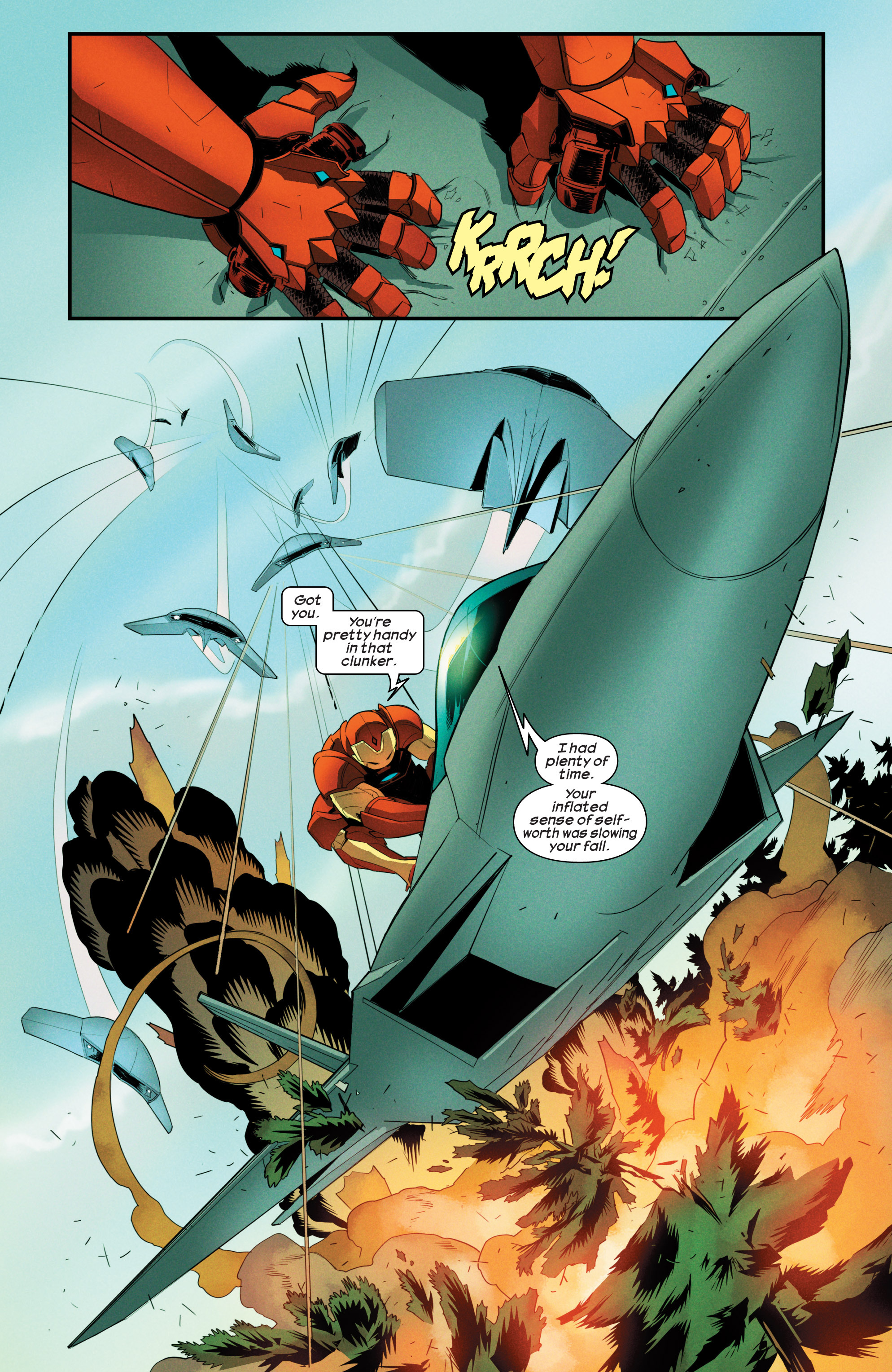 Read online Ultimate Comics Iron Man comic -  Issue #3 - 7