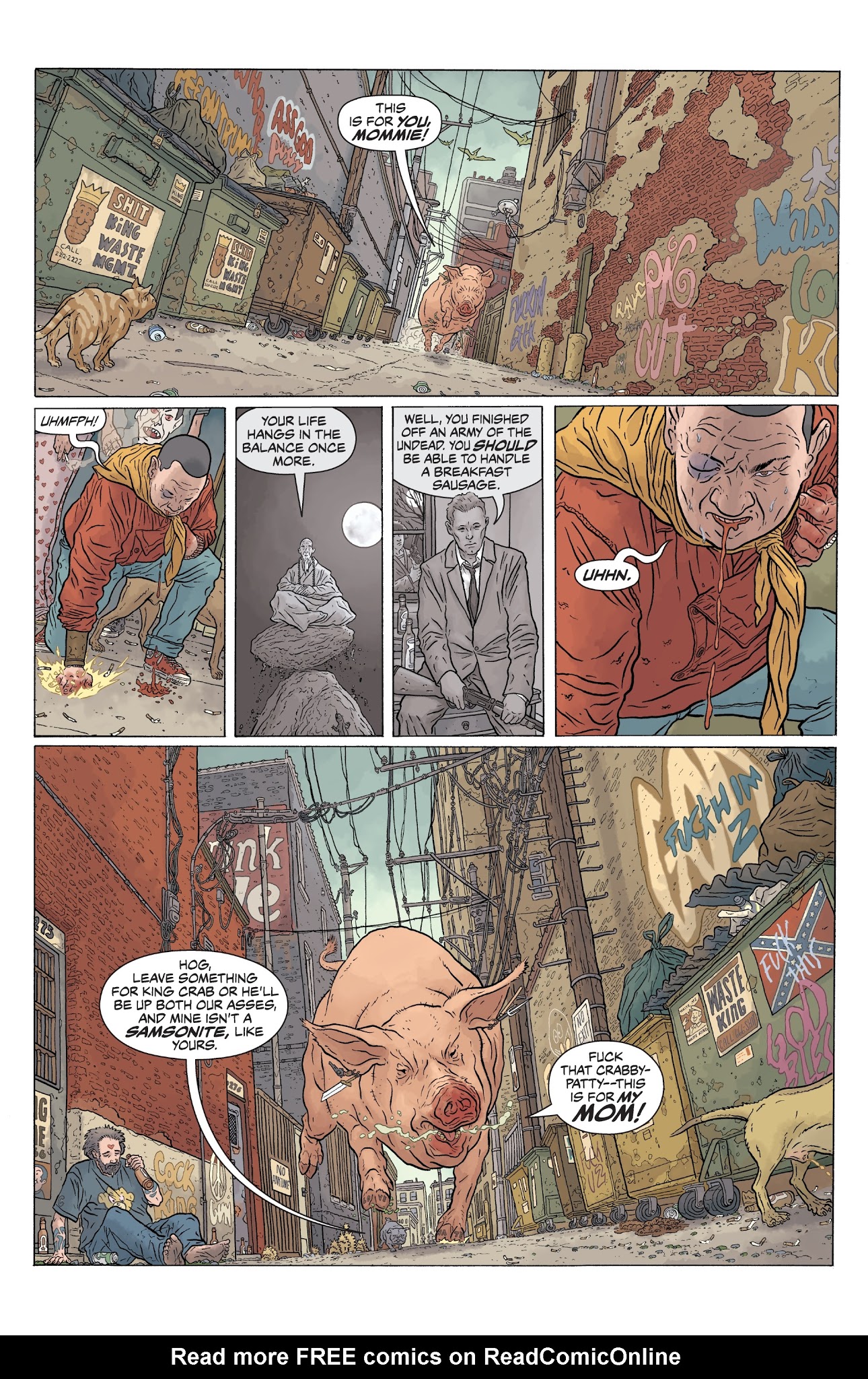 Read online The Shaolin Cowboy: Who'll Stop the Reign? comic -  Issue #3 - 13