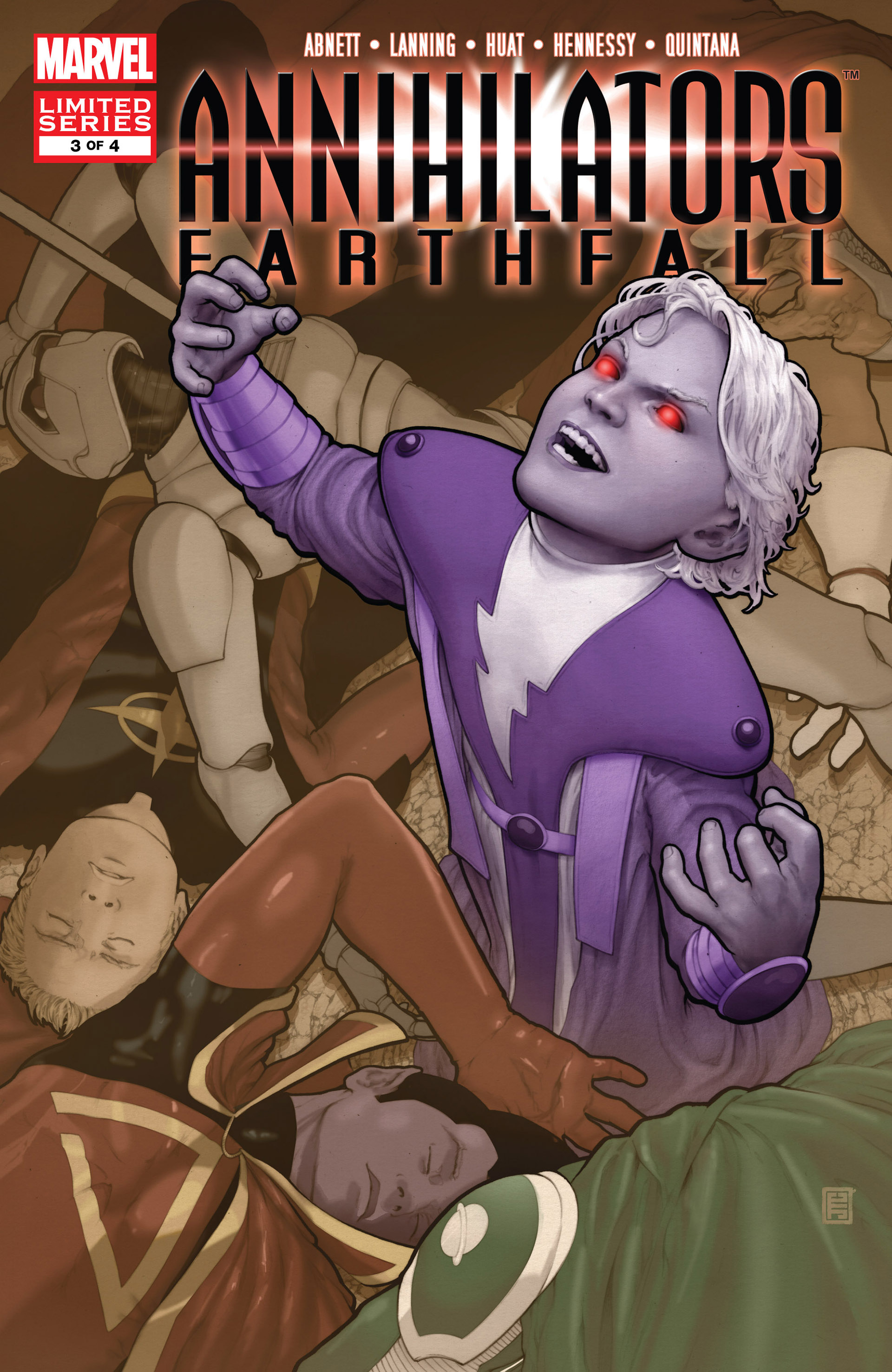 Read online Annihilators: Earthfall comic -  Issue #3 - 1