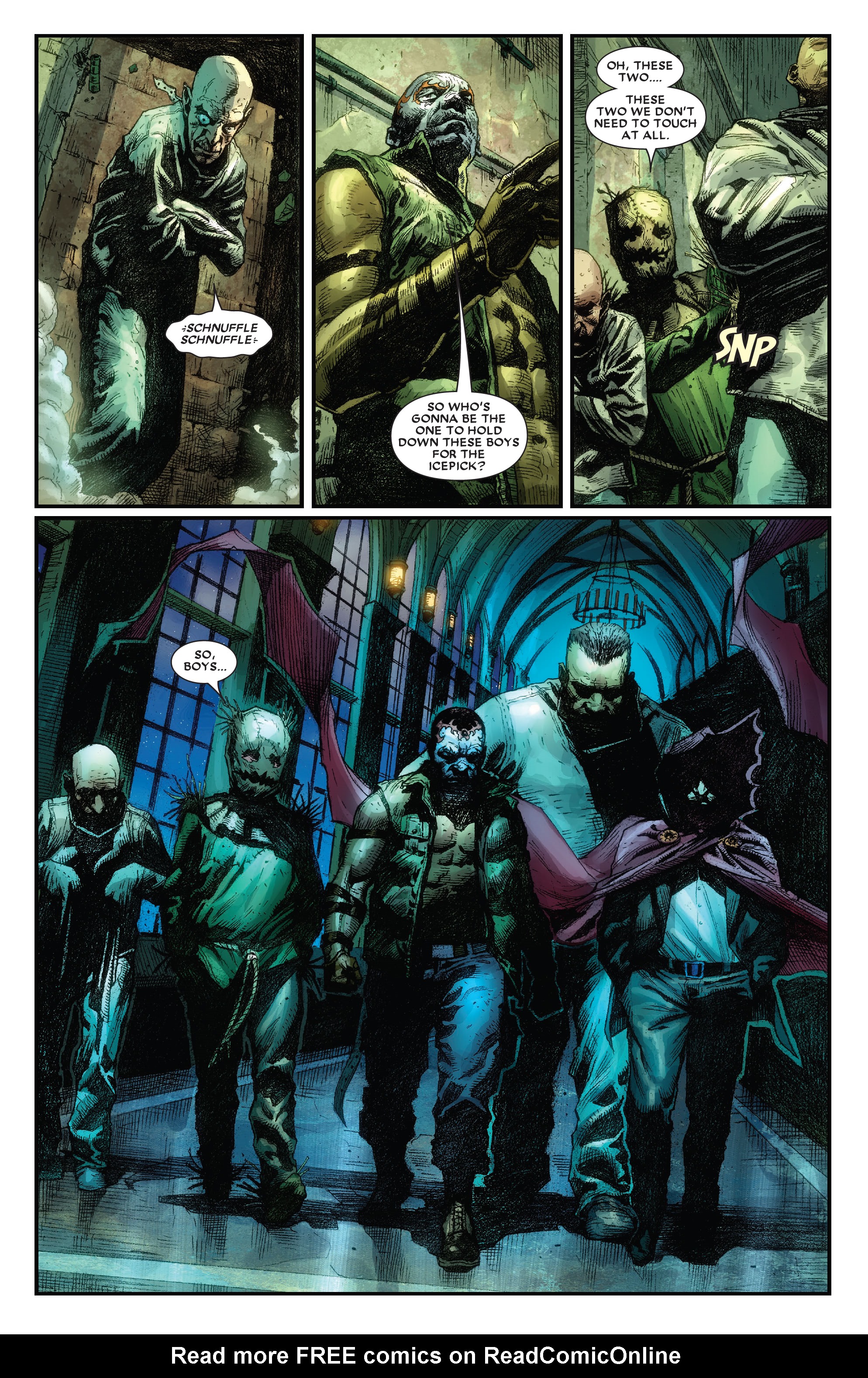 Read online Moon Knight by Huston, Benson & Hurwitz Omnibus comic -  Issue # TPB (Part 9) - 64