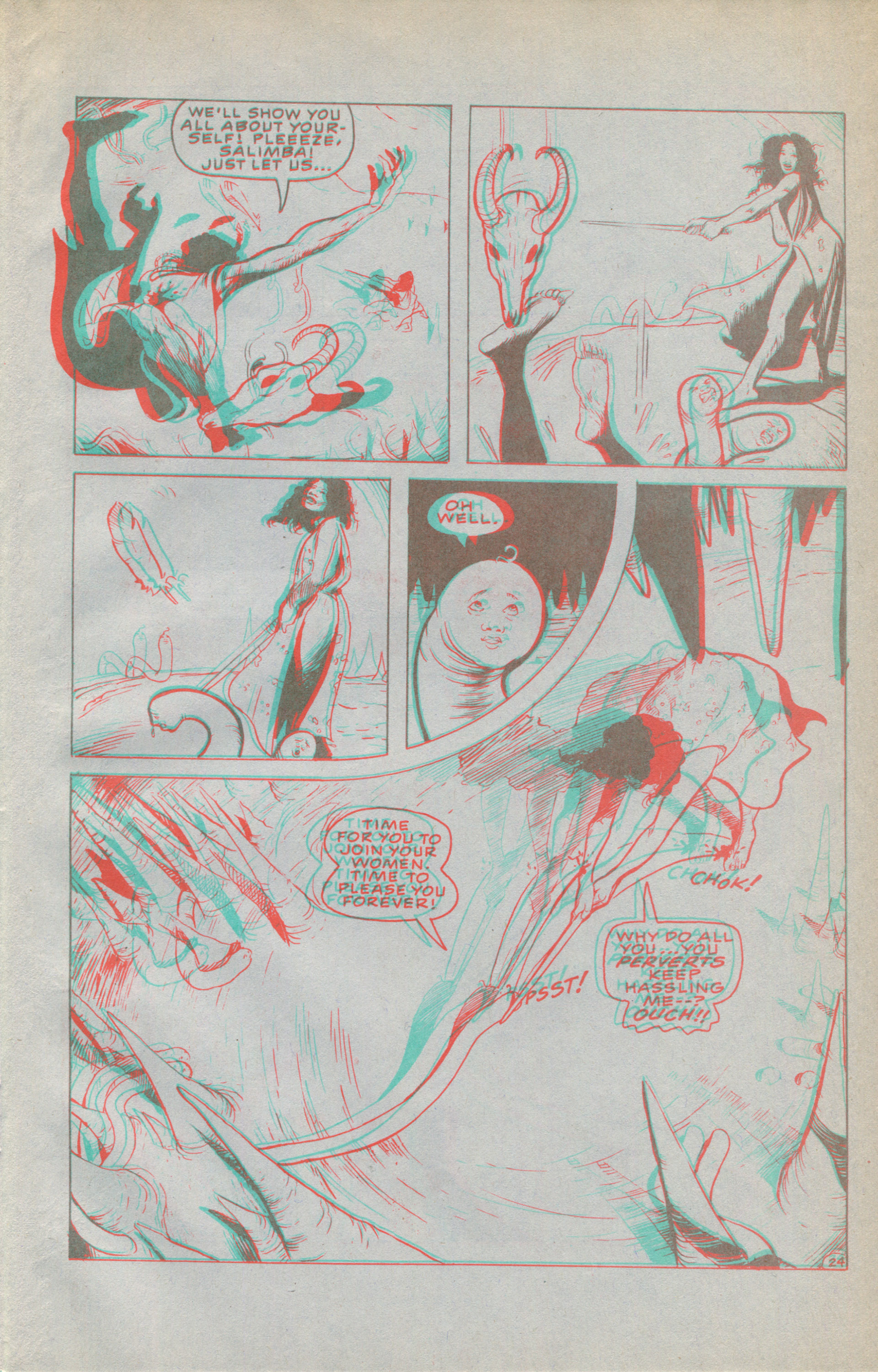 Read online Blackthorne 3-D Series comic -  Issue #9 - 26