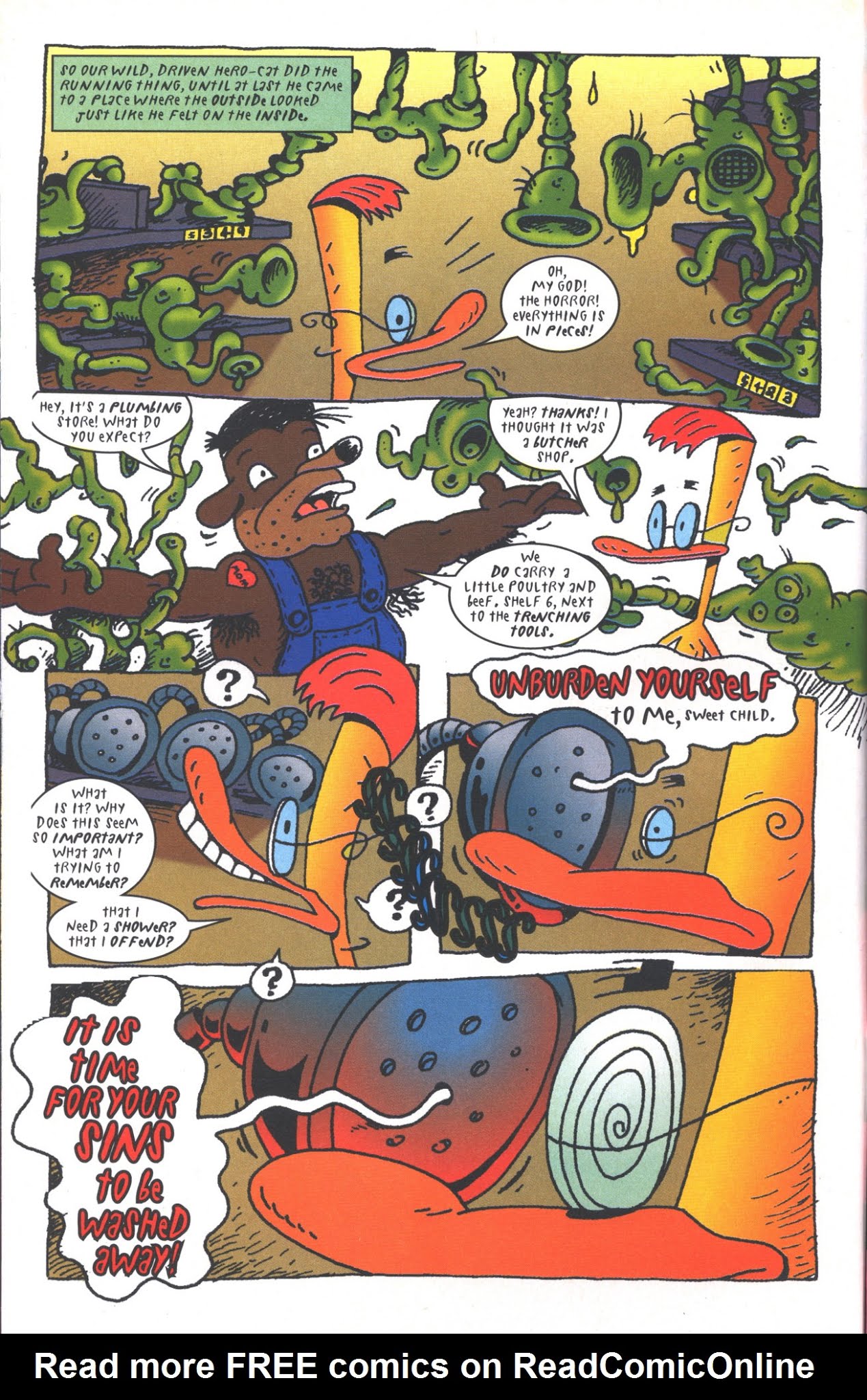 Read online Duckman (1994) comic -  Issue #1 - 10