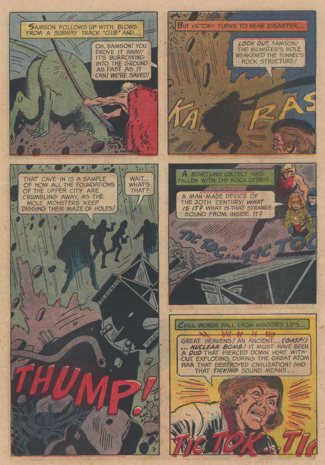 Read online Mighty Samson (1964) comic -  Issue #7 - 31