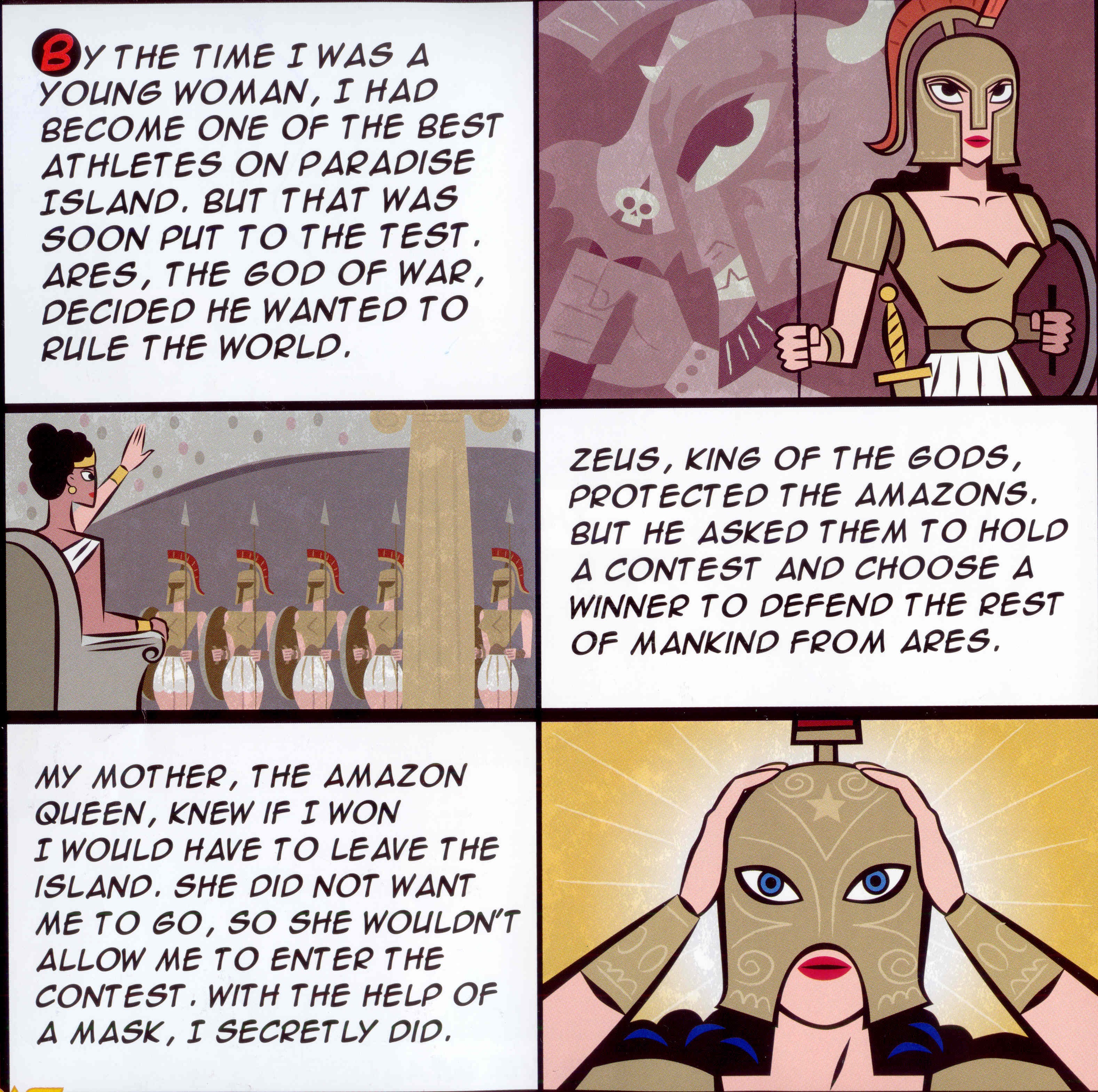 Read online Wonder Woman: The Story of the Amazon Princess comic -  Issue # Full - 18