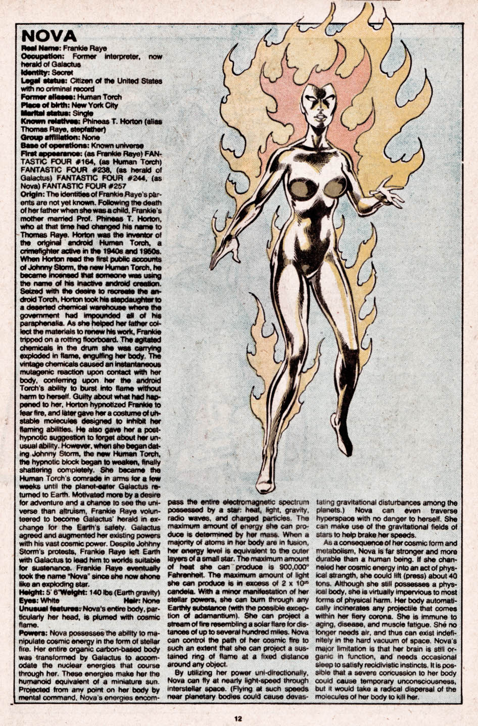 Read online The Official Handbook of the Marvel Universe comic -  Issue #8 - 13