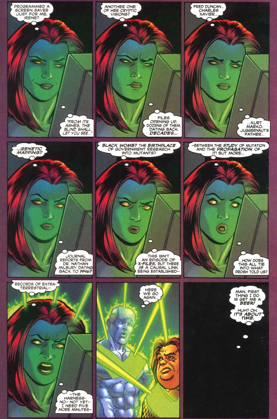 Read online X-Men Forever (2001) comic -  Issue #2 - 25