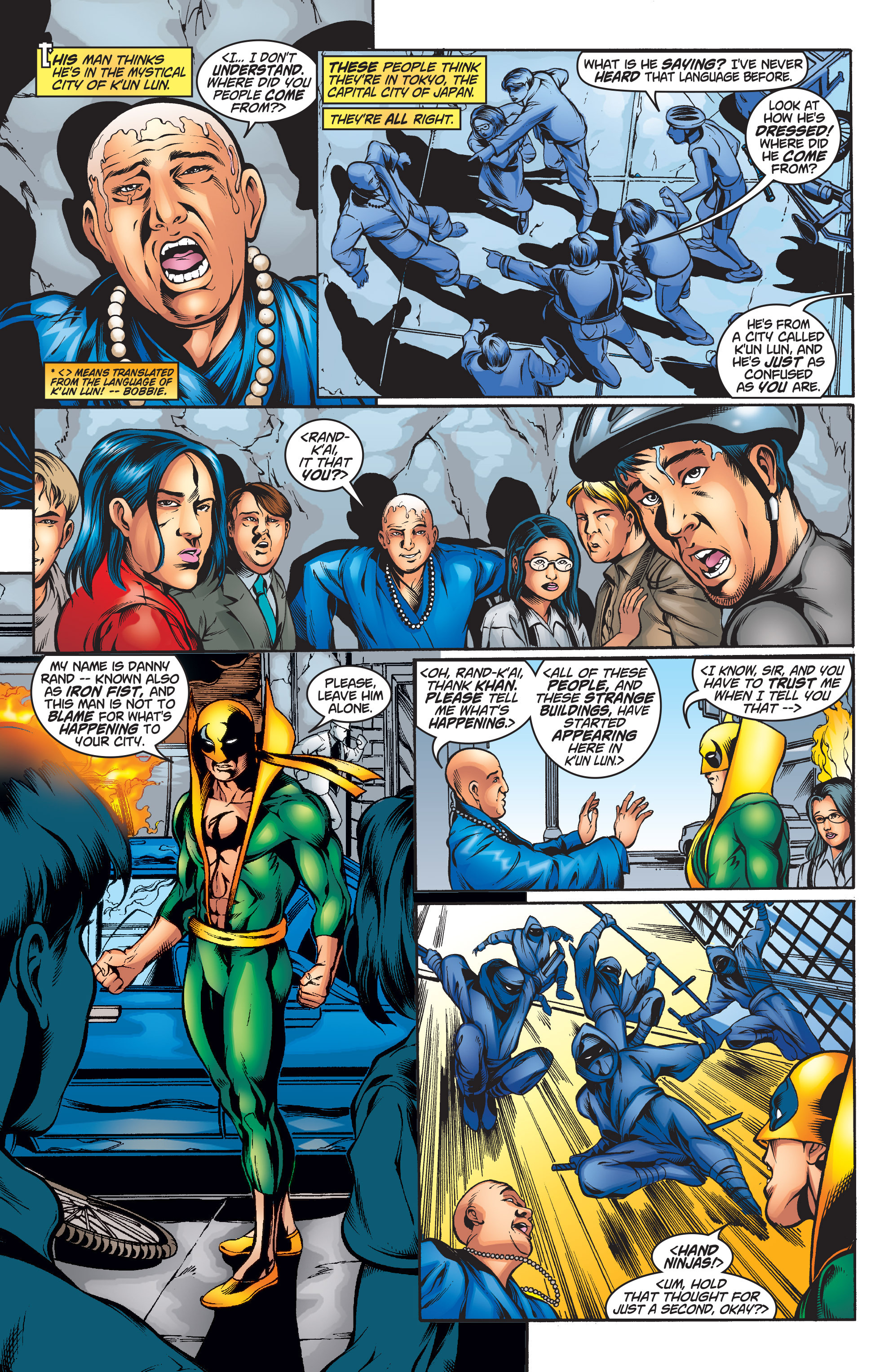 Read online Iron Fist: The Return of K'un Lun comic -  Issue # TPB - 145