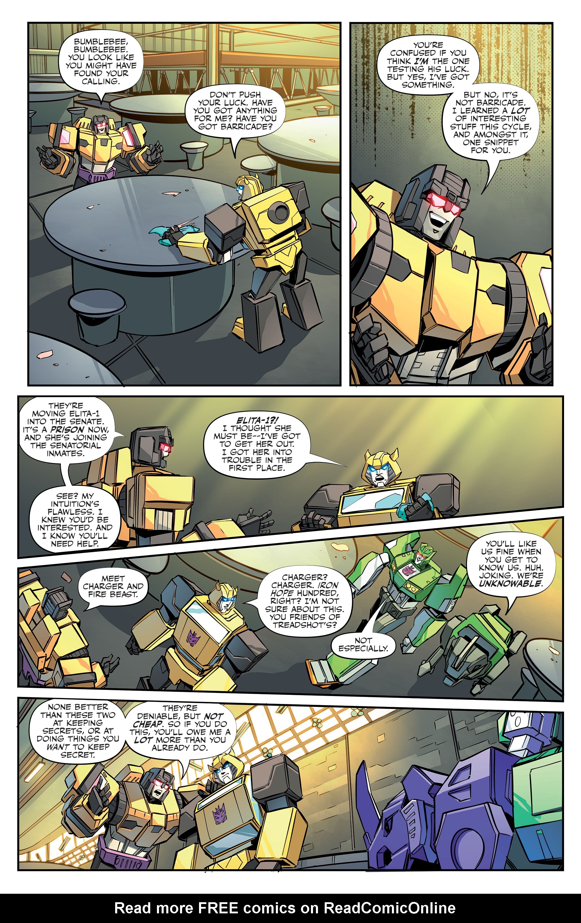 Read online Transformers (2019) comic -  Issue #33 - 13