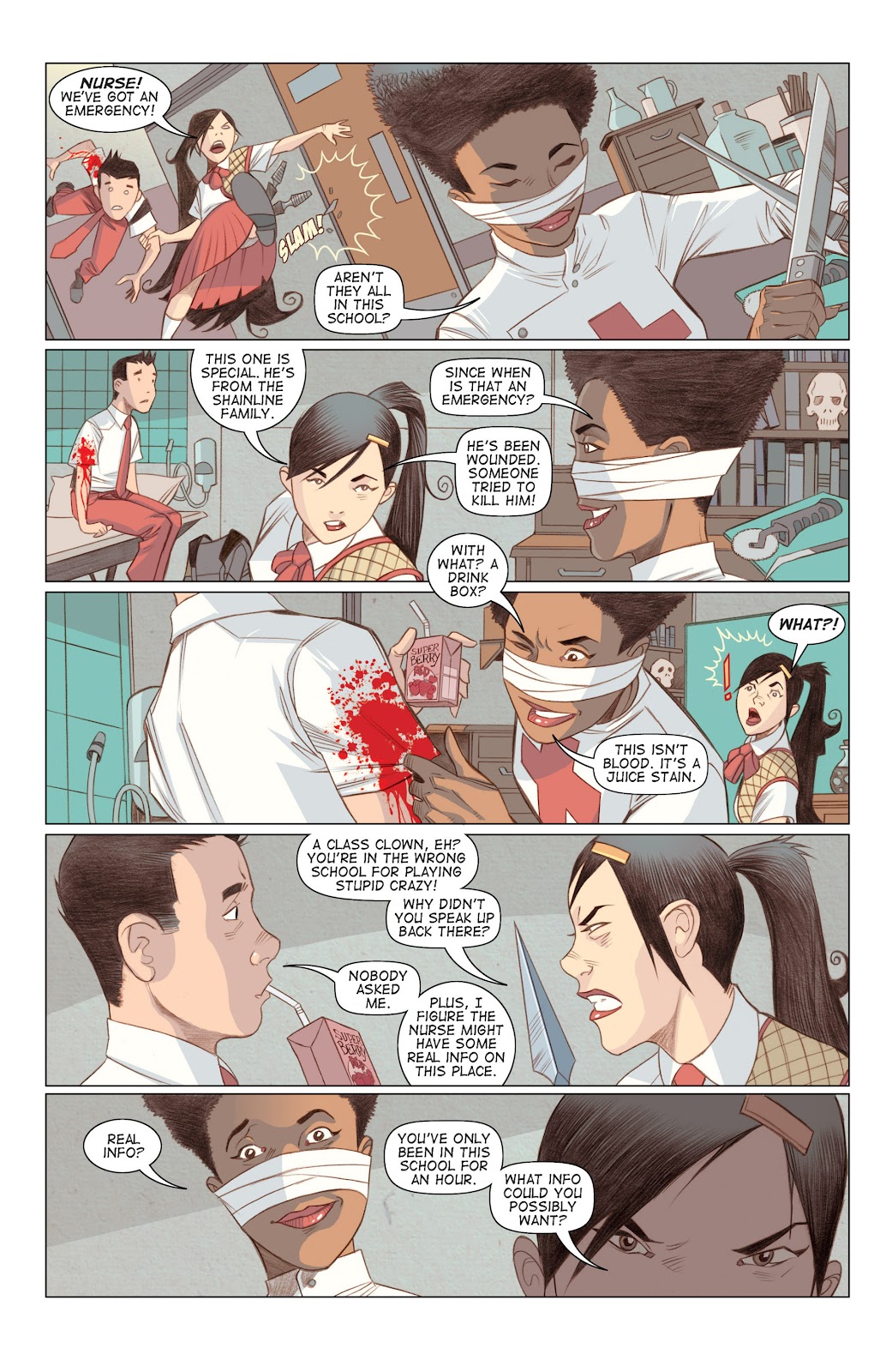 Five Weapons issue 1 - Page 11