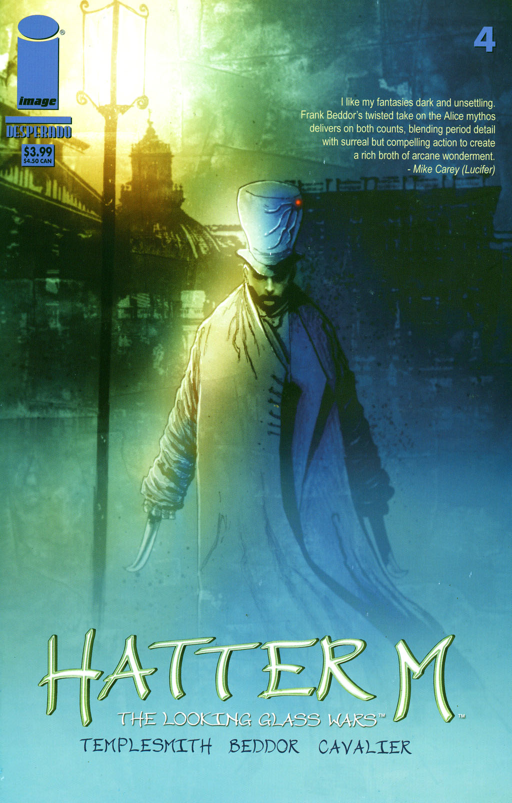 Read online Hatter M: The Looking Glass Wars comic -  Issue #4 - 1