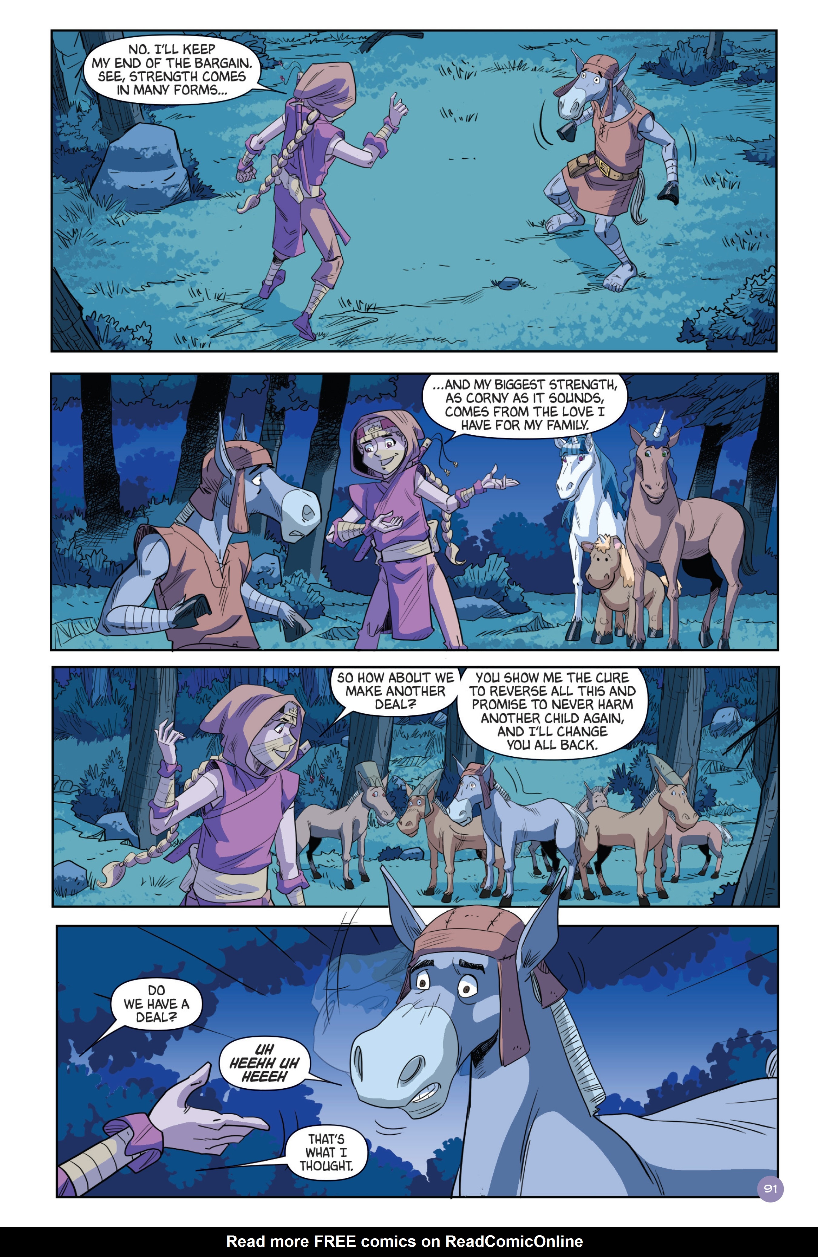 Read online Princess Ninjas comic -  Issue # TPB - 92