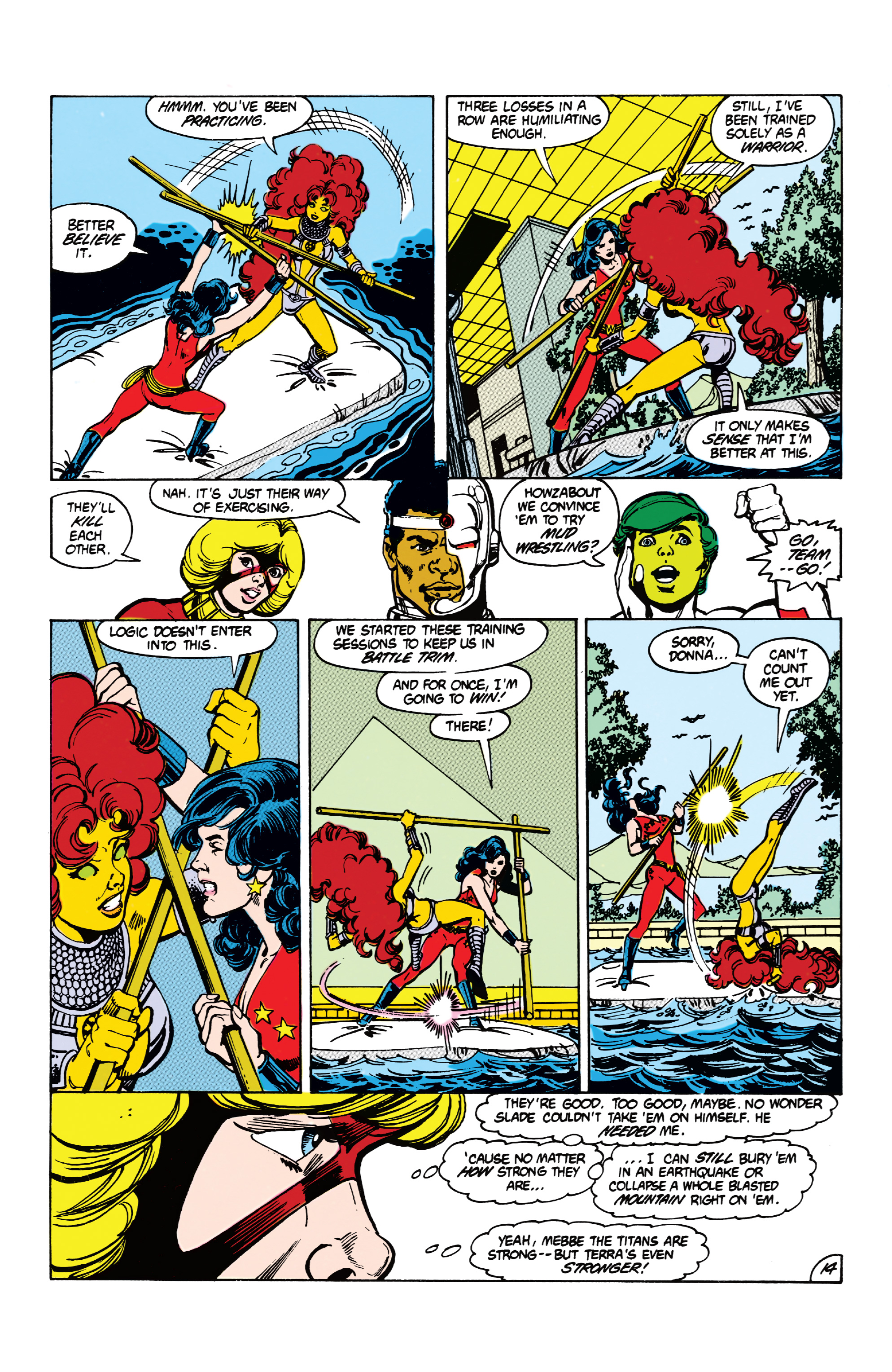 Read online Tales of the Teen Titans comic -  Issue #42 - 15