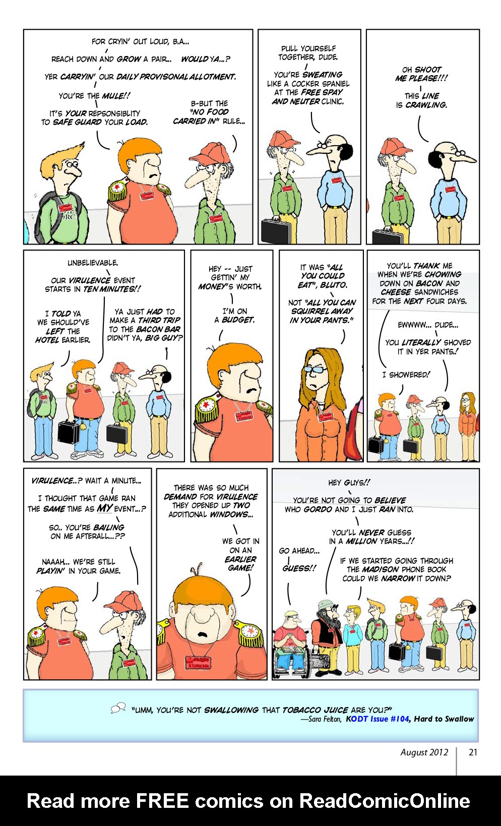 Read online Knights of the Dinner Table comic -  Issue #190 - 23