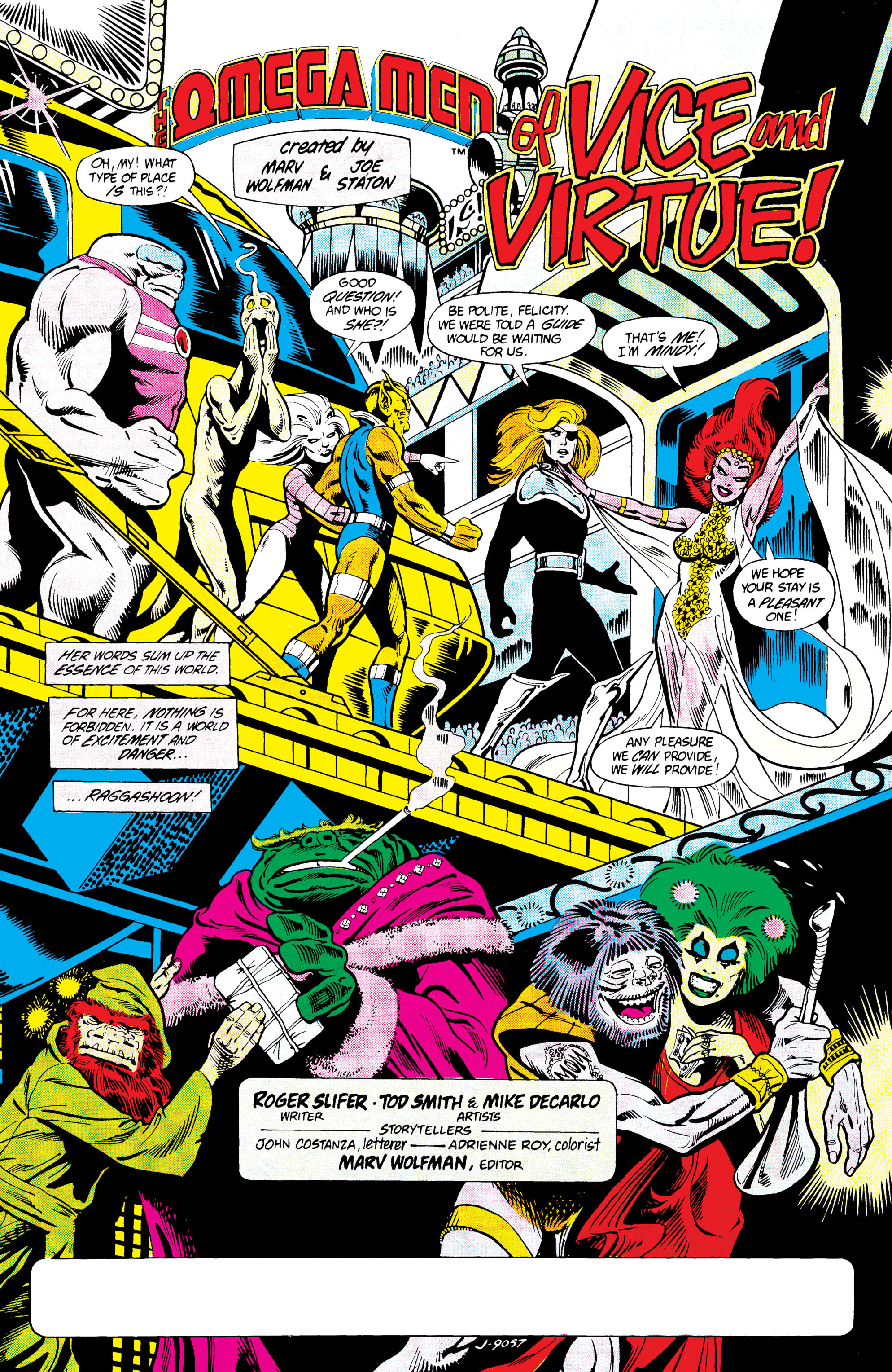 Read online The Omega Men (1983) comic -  Issue #11 - 2