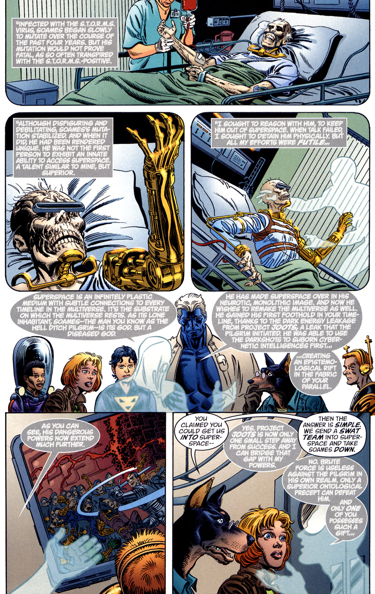 Read online Top 10: Beyond The Farthest Precinct comic -  Issue #5 - 15