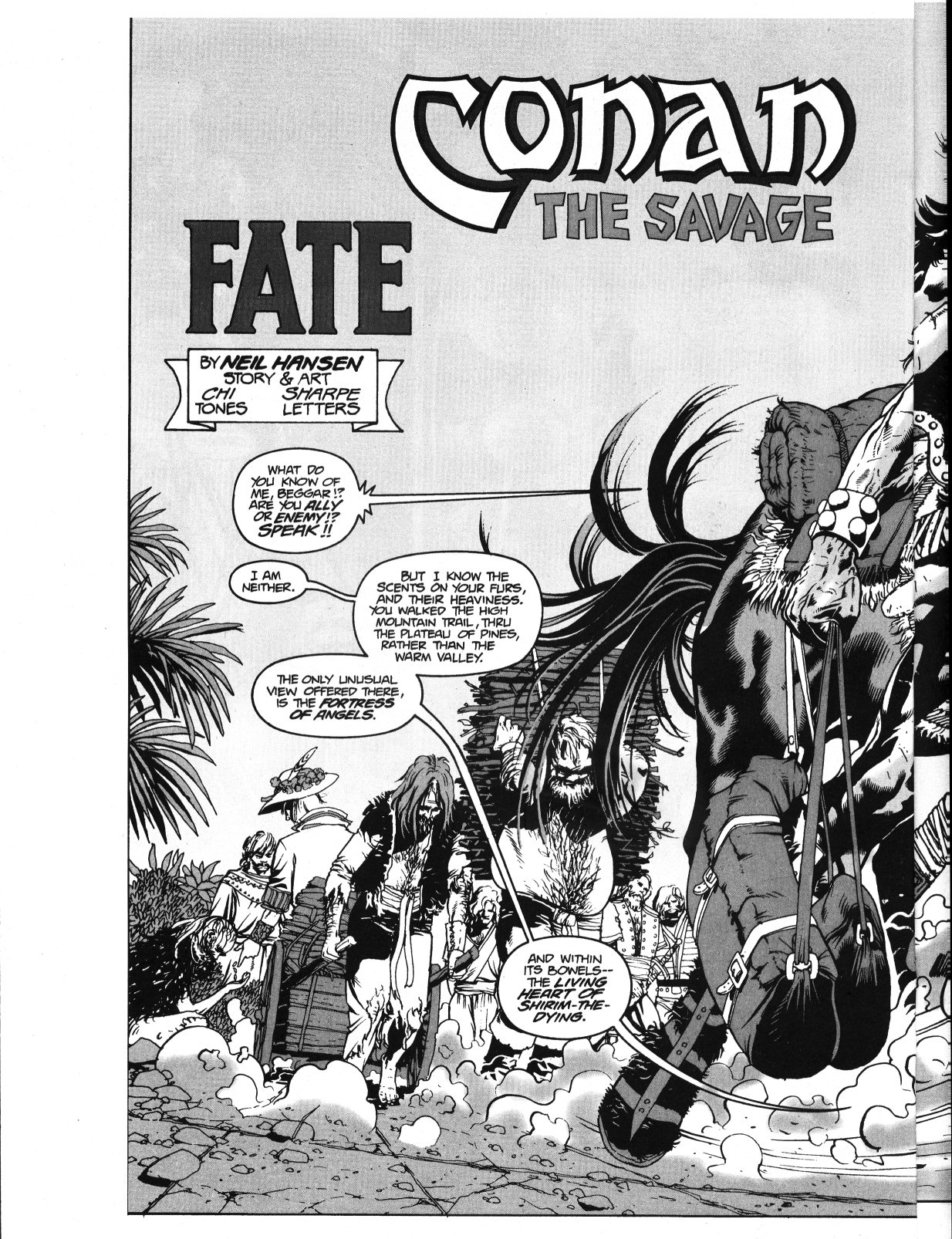 Read online Conan the Savage comic -  Issue #8 - 28