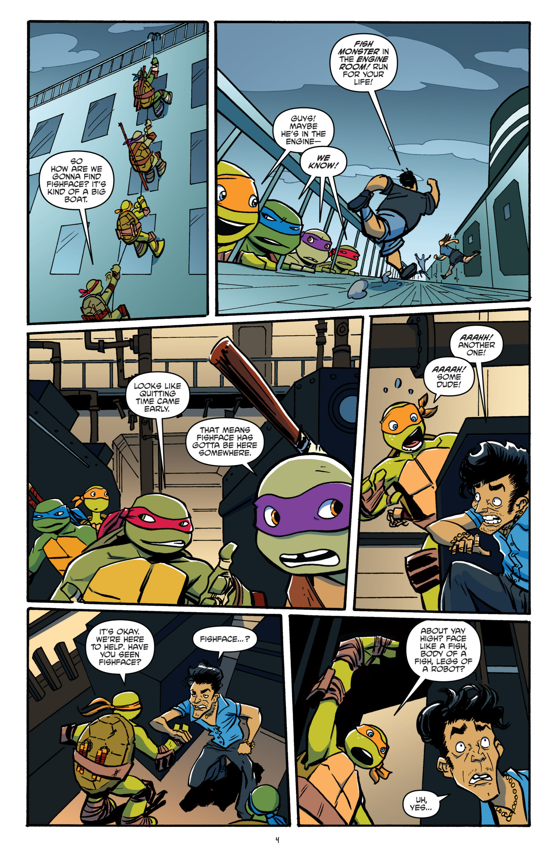 Read online Teenage Mutant Ninja Turtles New Animated Adventures comic -  Issue #5 - 6
