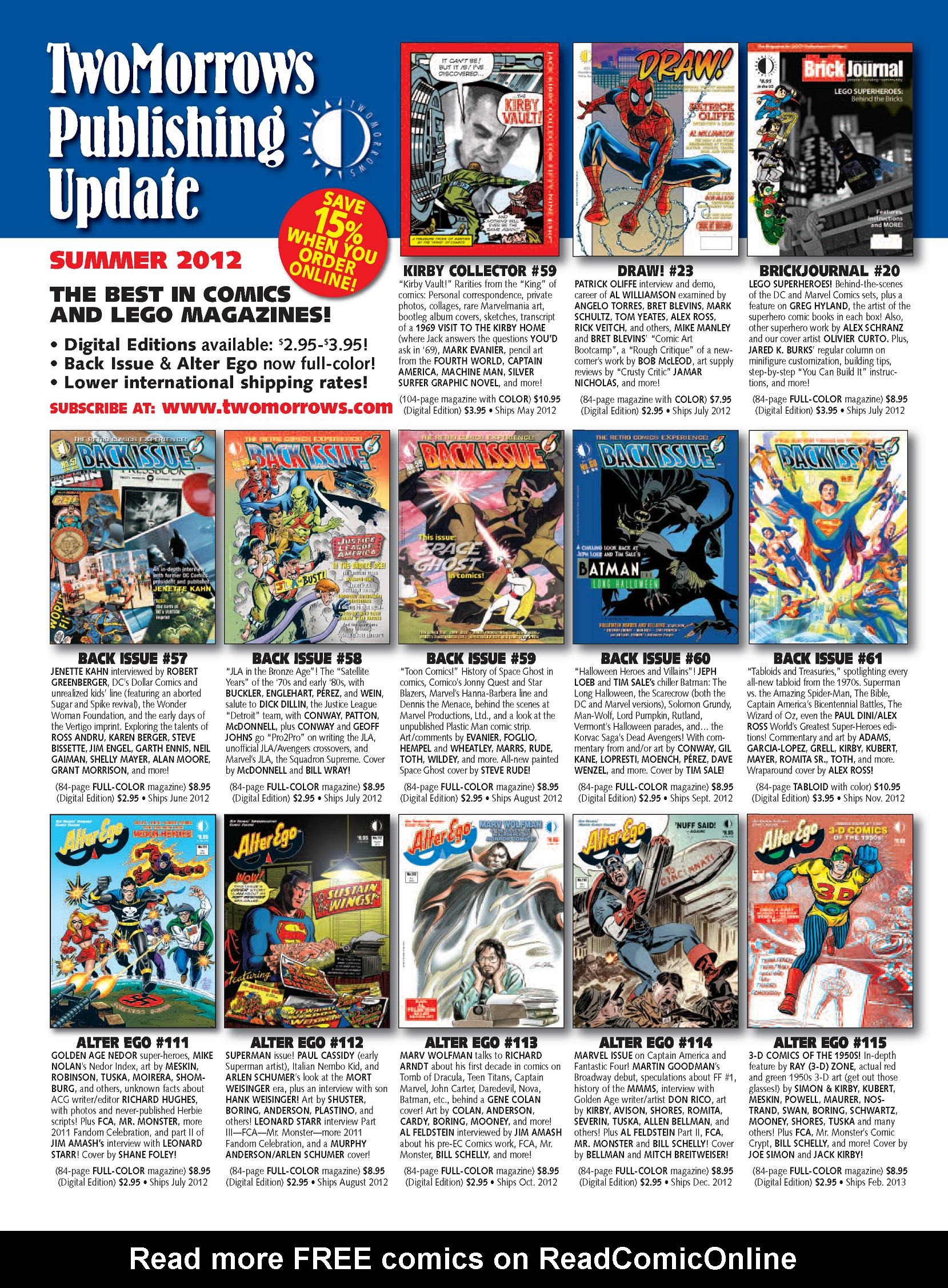 Read online Back Issue comic -  Issue #57 - 79