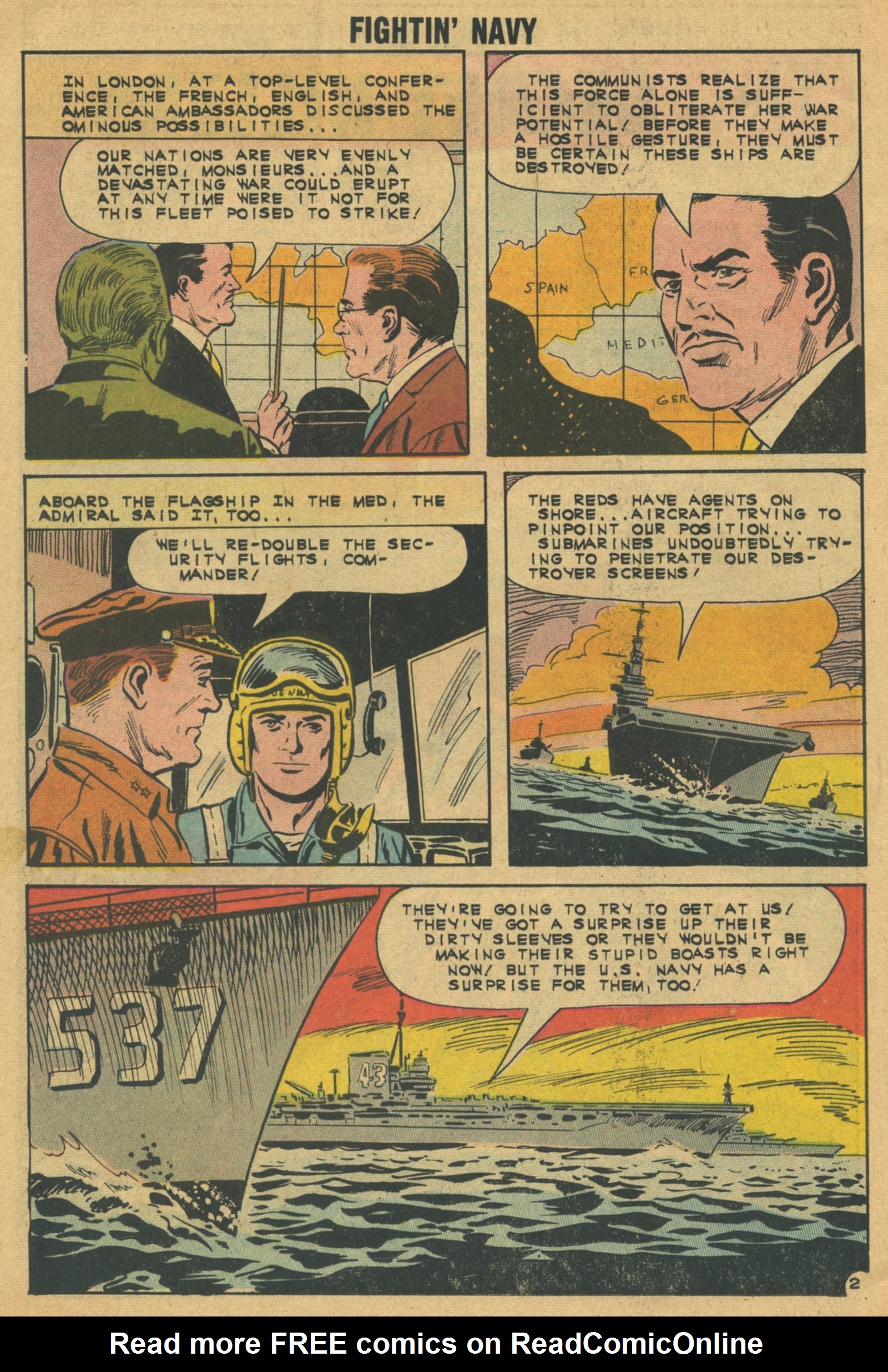 Read online Fightin' Navy comic -  Issue #103 - 26