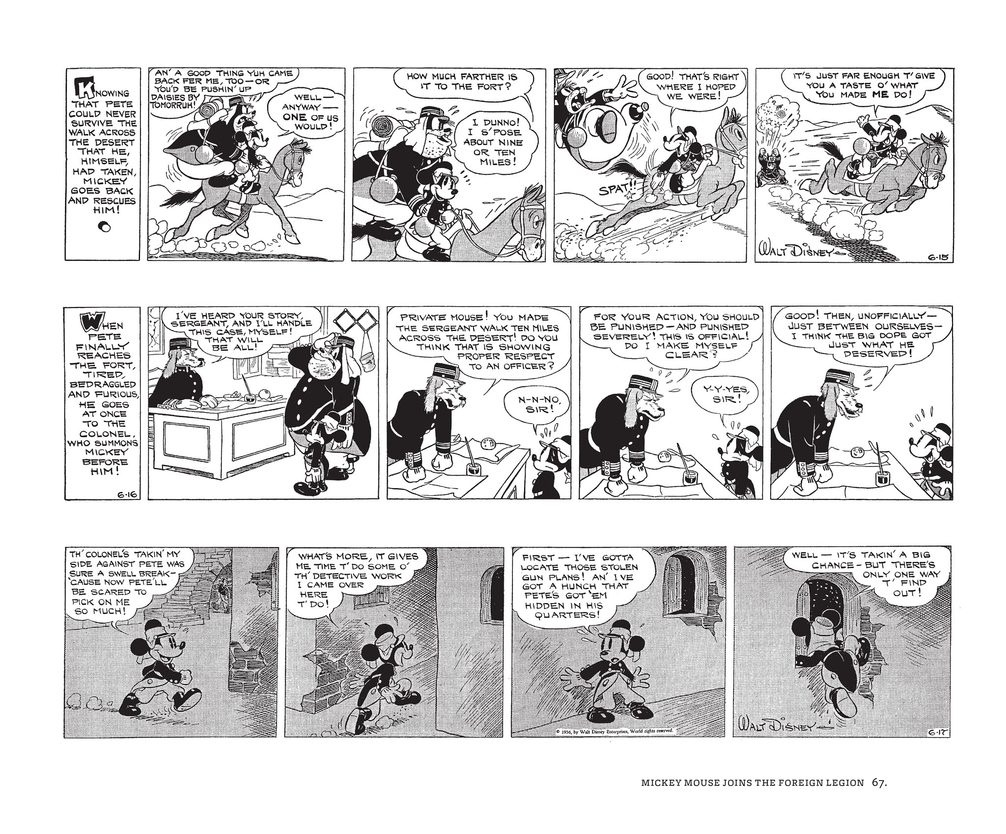 Read online Walt Disney's Mickey Mouse by Floyd Gottfredson comic -  Issue # TPB 4 (Part 1) - 67
