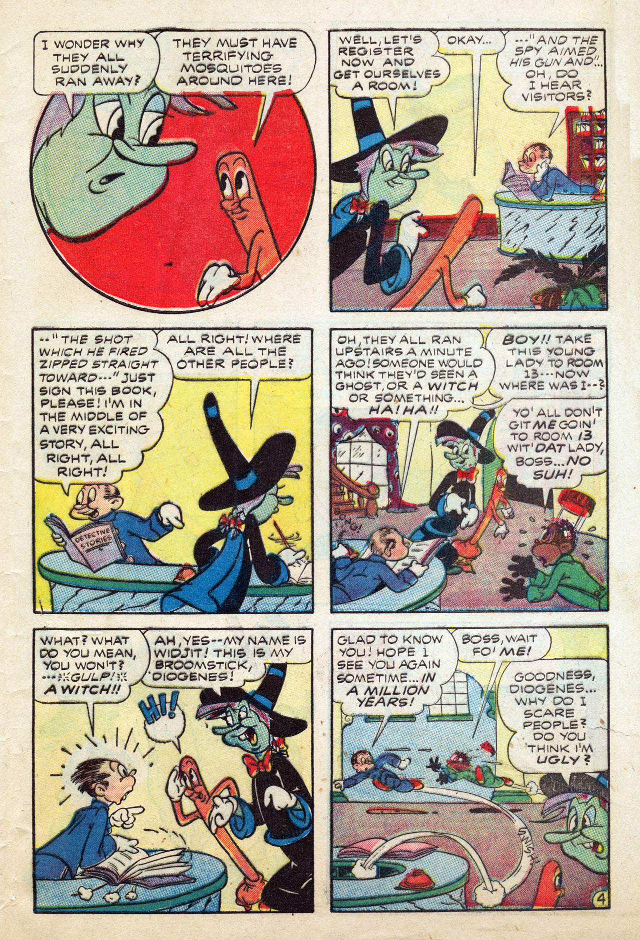 Read online Comedy Comics (1942) comic -  Issue #24 - 44