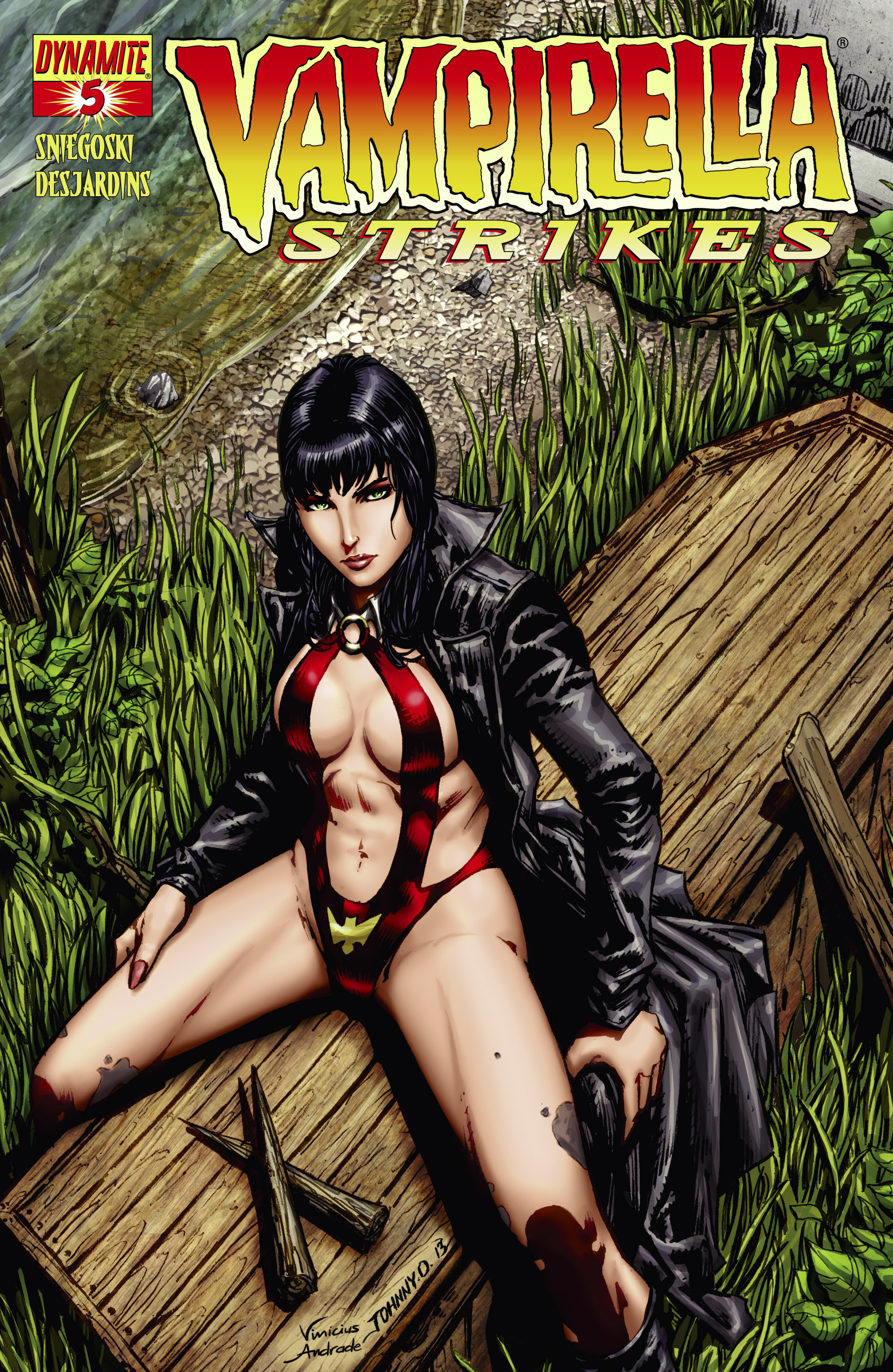 Read online Vampirella Strikes comic -  Issue #5 - 1