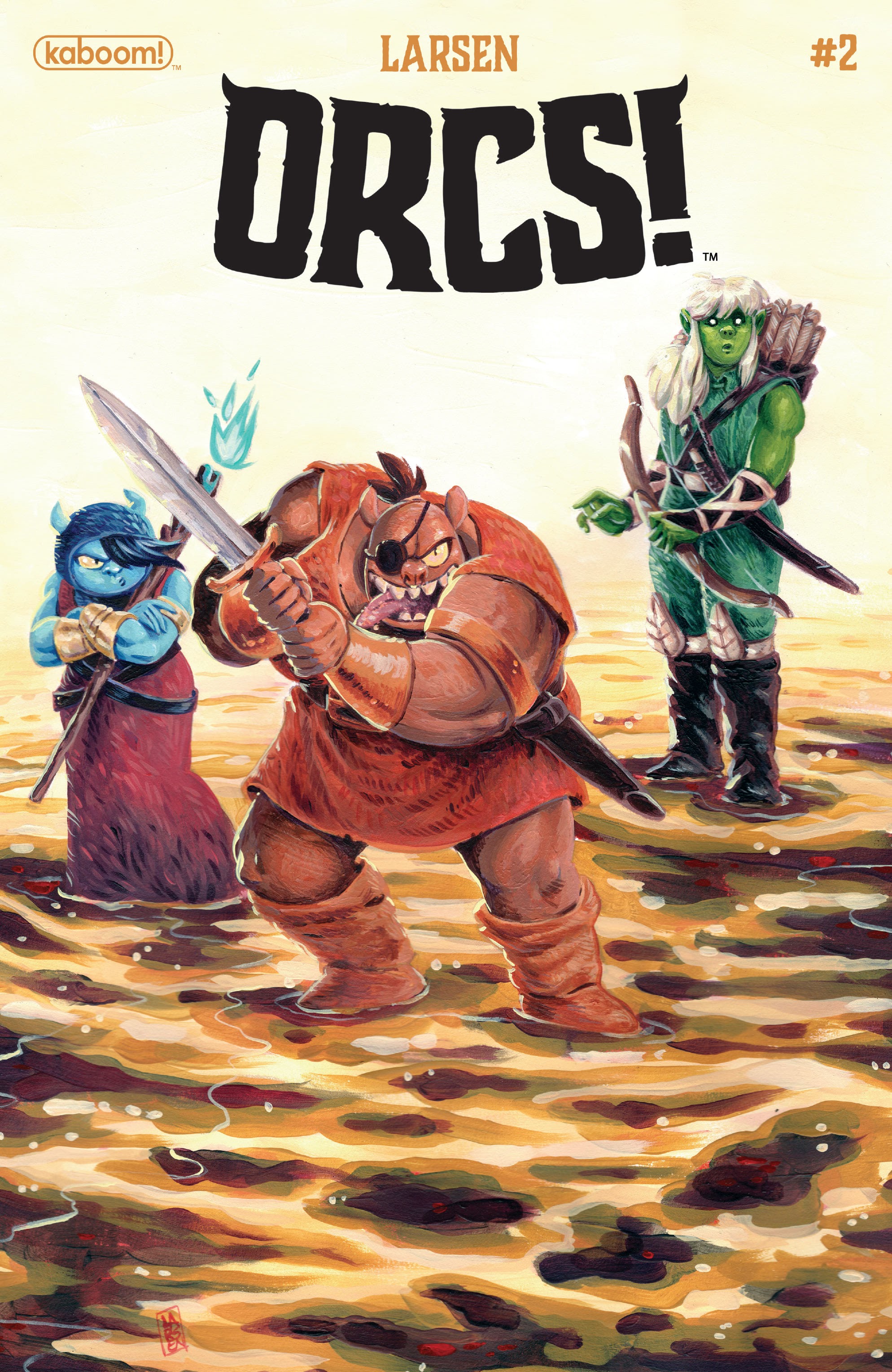 Read online ORCS! comic -  Issue #2 - 1