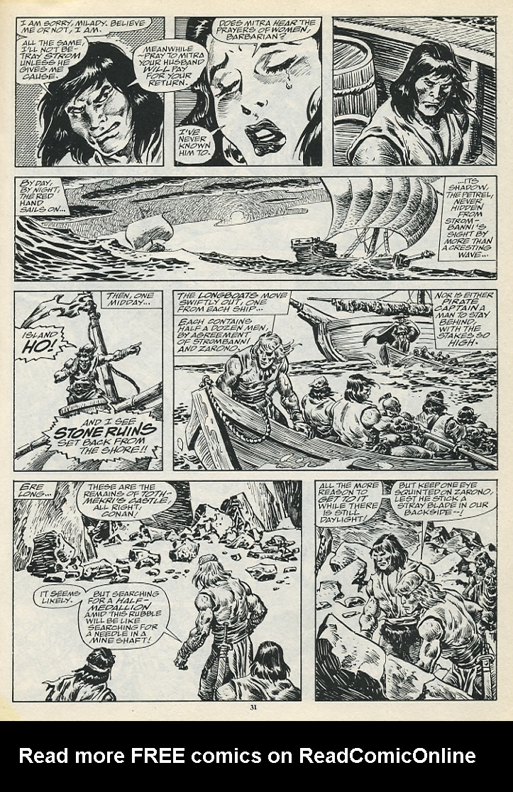 The Savage Sword Of Conan issue 196 - Page 33