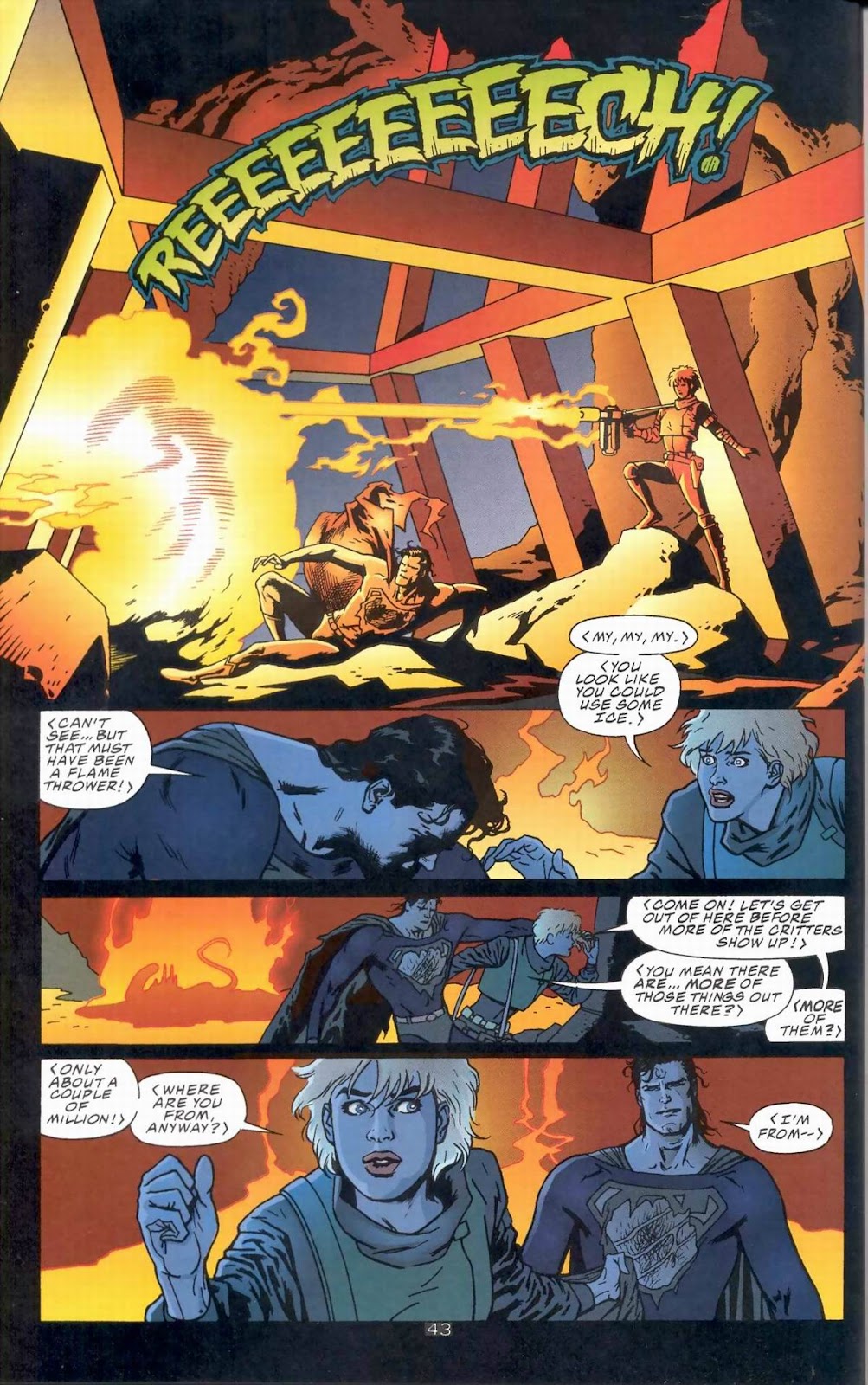Superman vs. Aliens issue 1 - Page 47