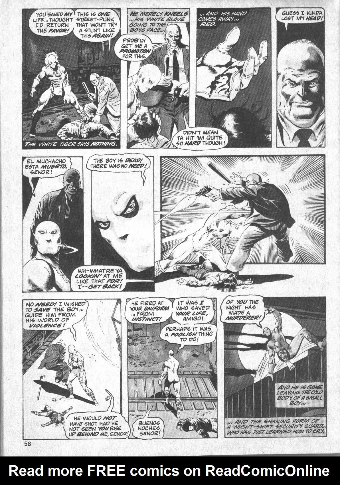 Read online The Deadly Hands of Kung Fu comic -  Issue #20 - 58