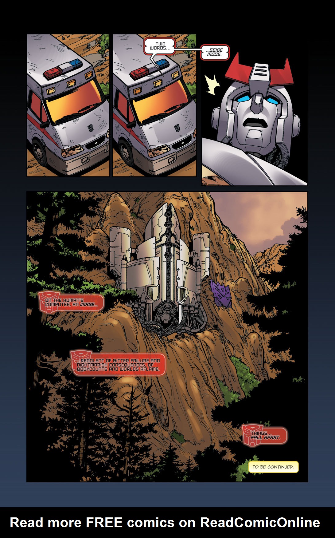 Read online The Transformers: Infiltration comic -  Issue #2 - 26