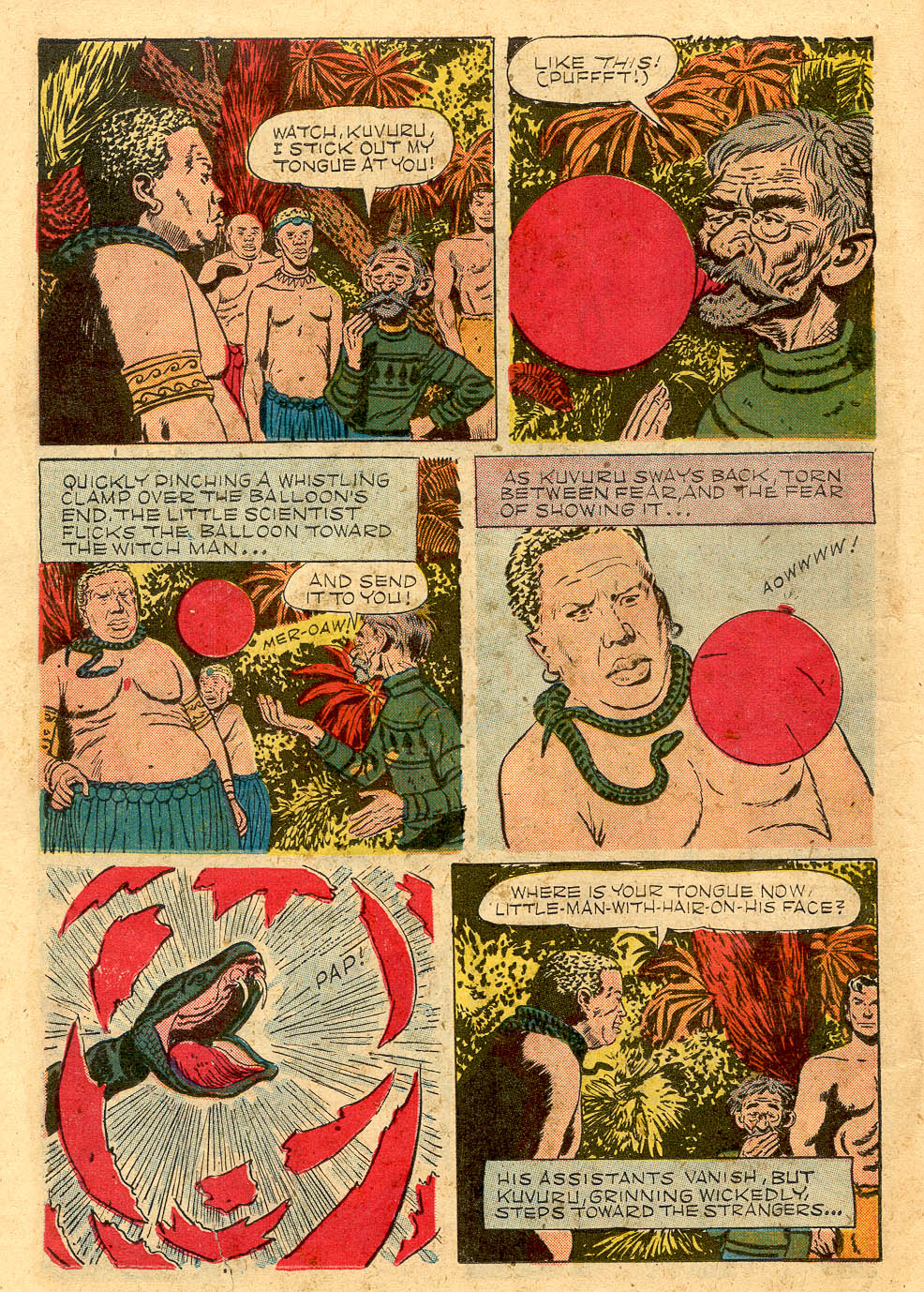 Read online Tarzan (1948) comic -  Issue #47 - 10