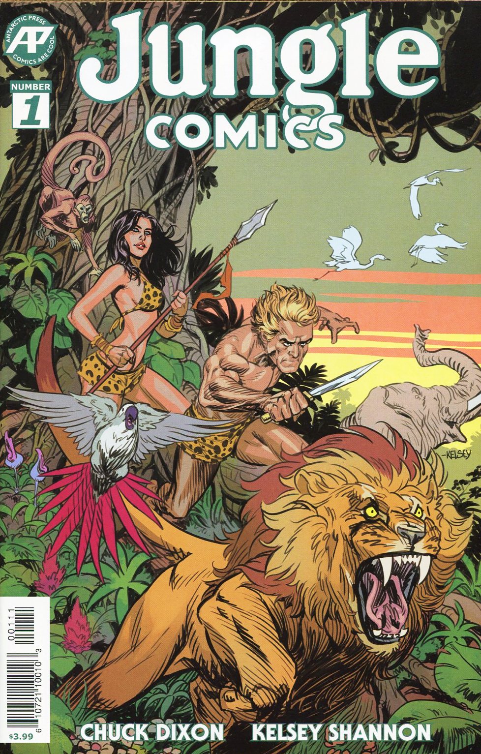 Read online Jungle Comics (2019) comic -  Issue #1 - 1