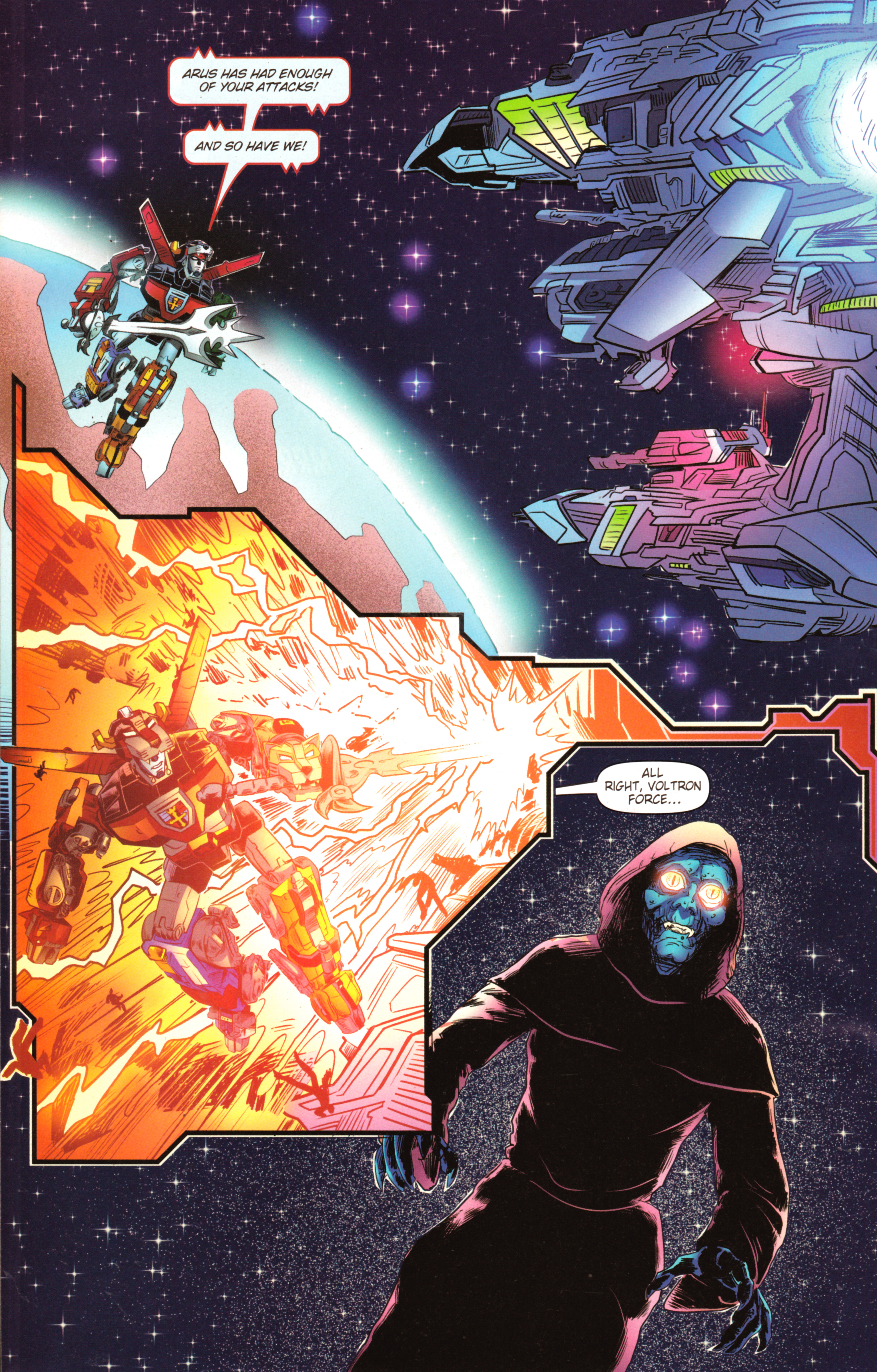 Read online Voltron: From the Ashes comic -  Issue #6 - 22