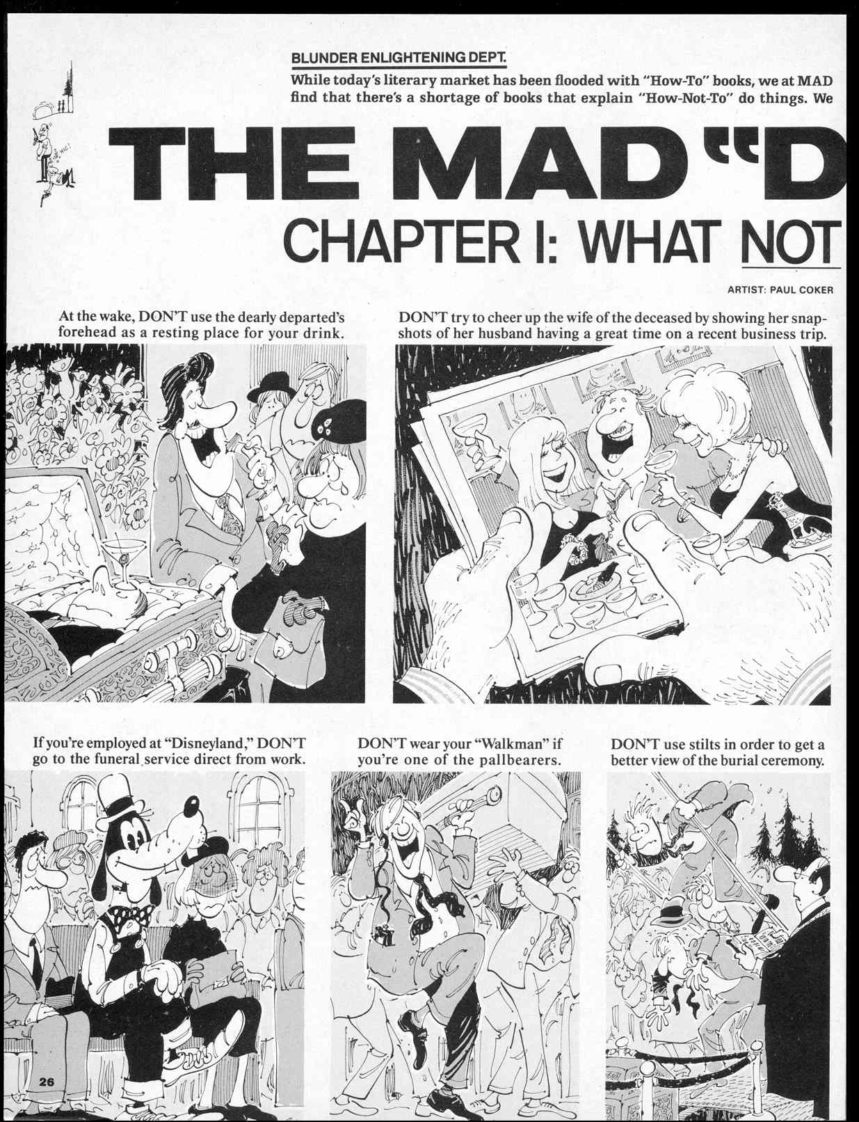 Read online MAD comic -  Issue #254 - 28