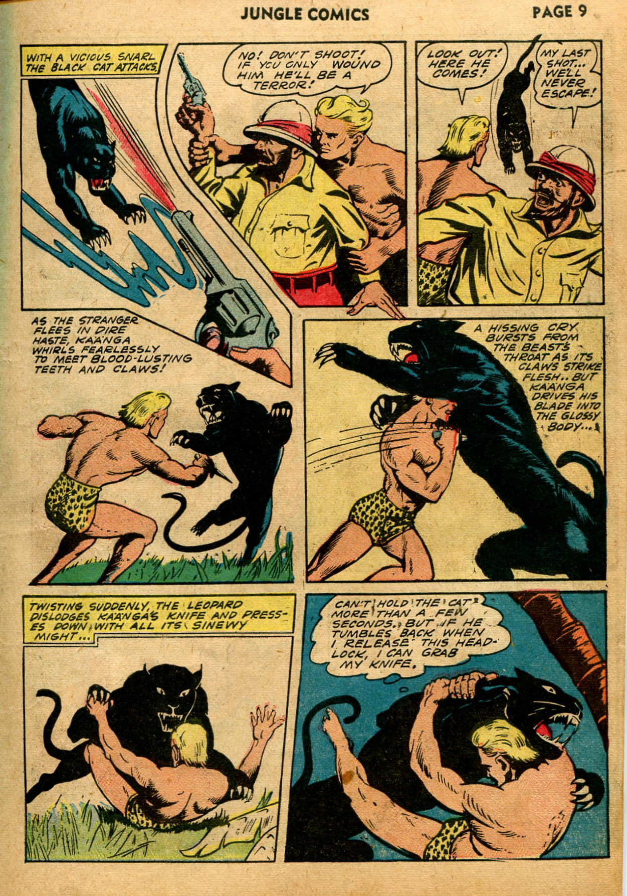 Read online Jungle Comics comic -  Issue #40 - 11