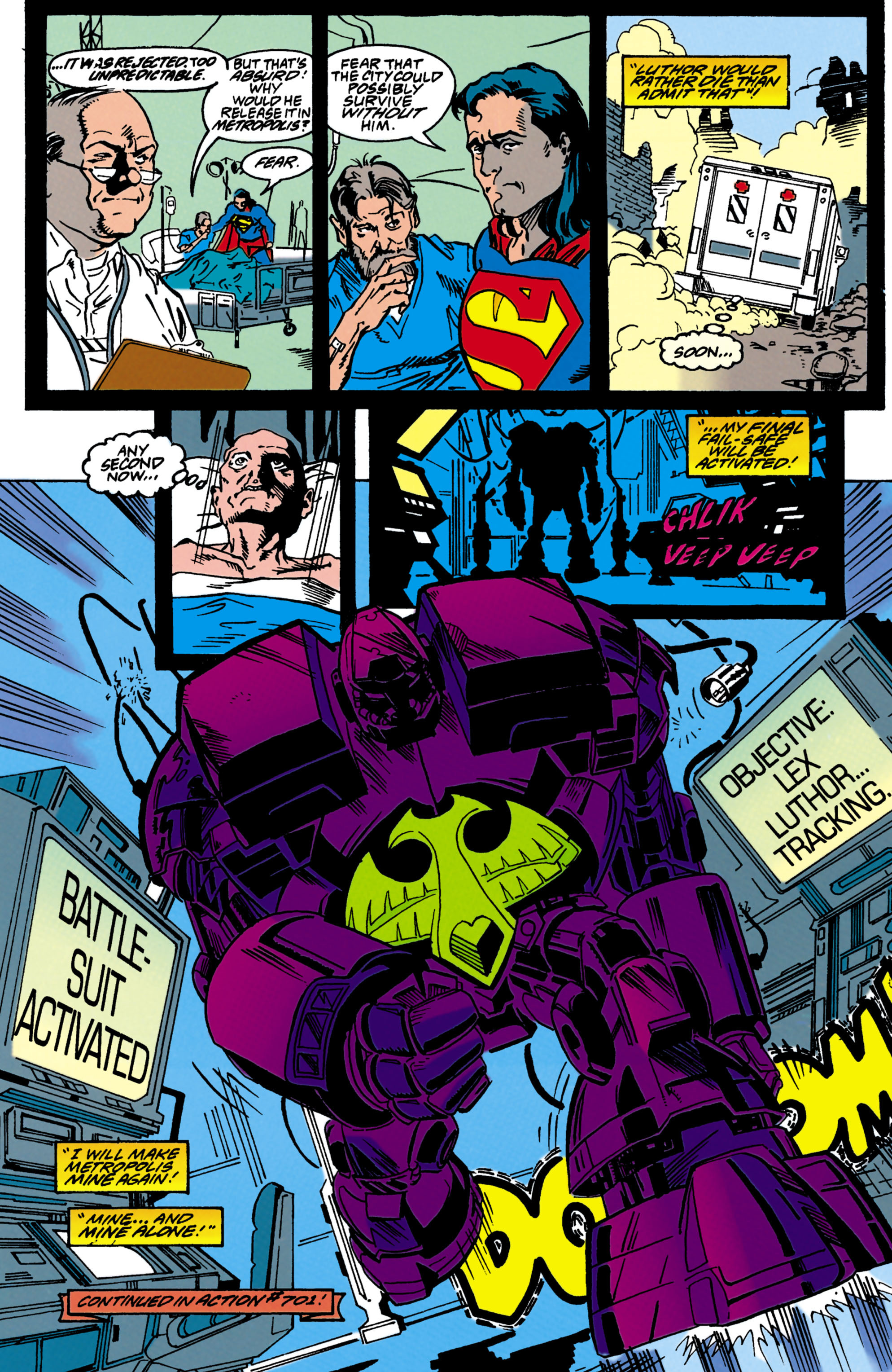 Read online Adventures of Superman (1987) comic -  Issue #514 - 23