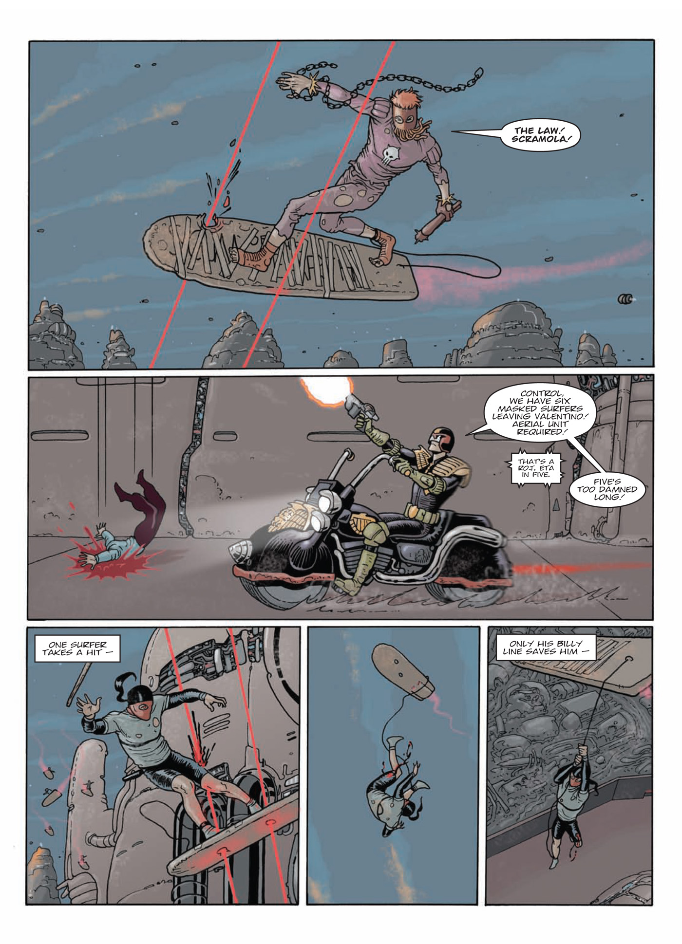 Read online Judge Dredd: Day of Chaos: Fallout comic -  Issue # TPB (Part 2) - 83