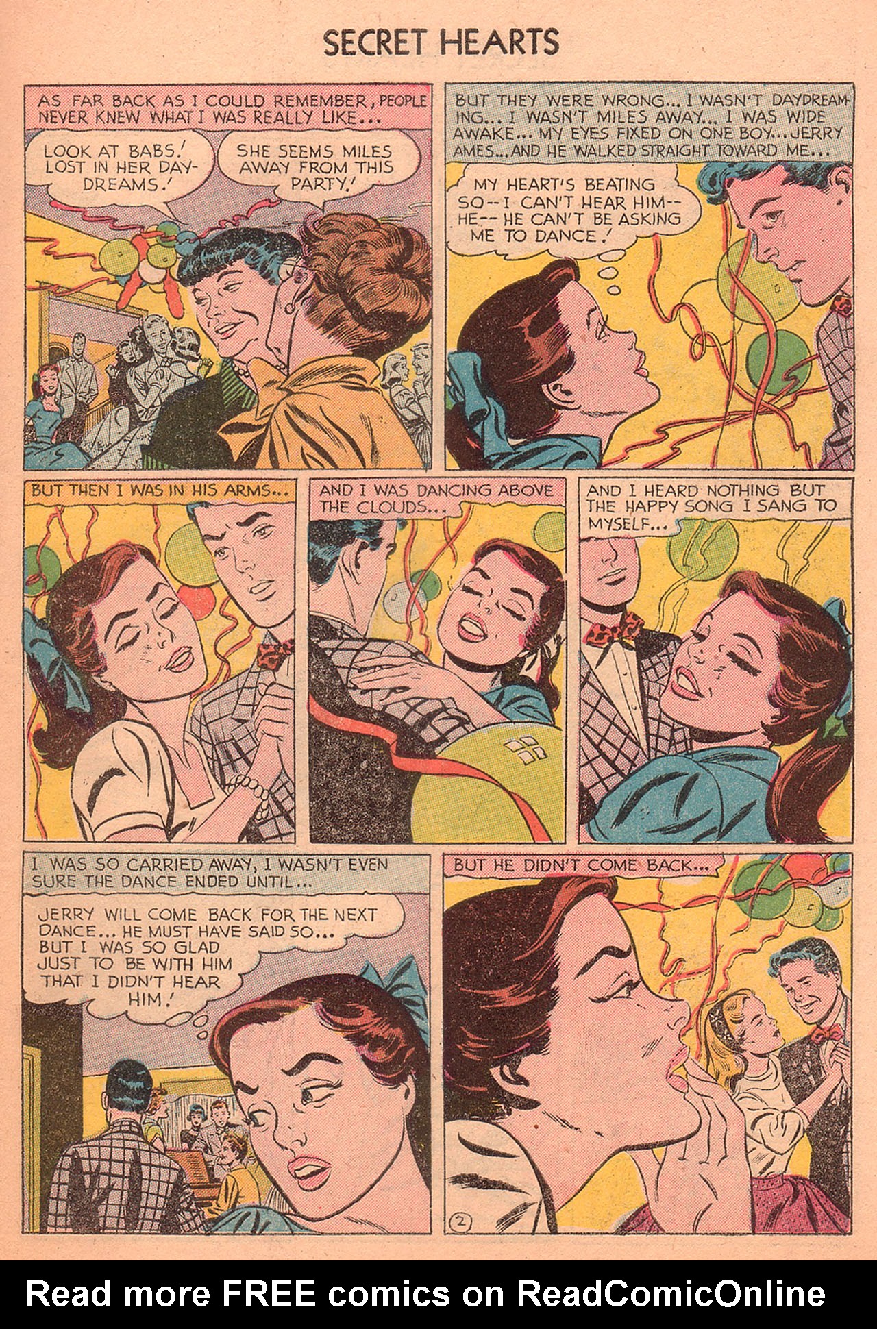 Read online Secret Hearts comic -  Issue #27 - 27