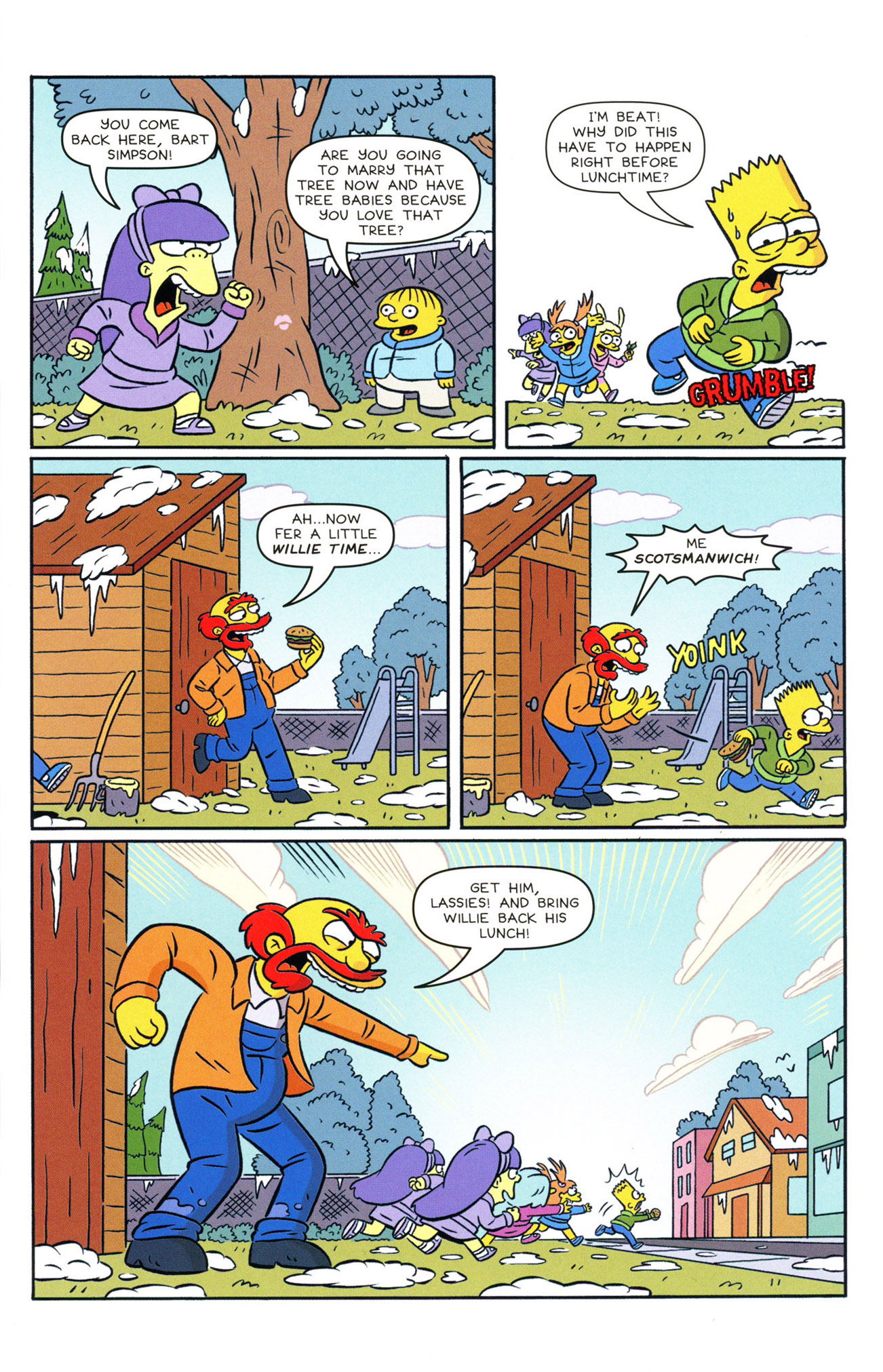 Read online The Simpsons Winter Wingding comic -  Issue #7 - 7