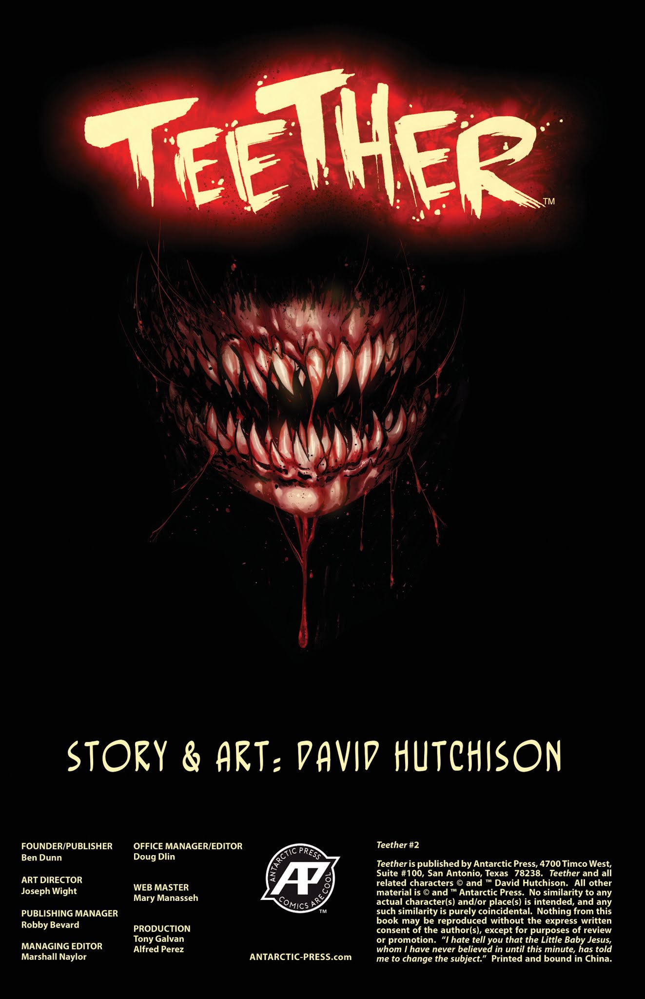 Read online Teether comic -  Issue #2 - 2