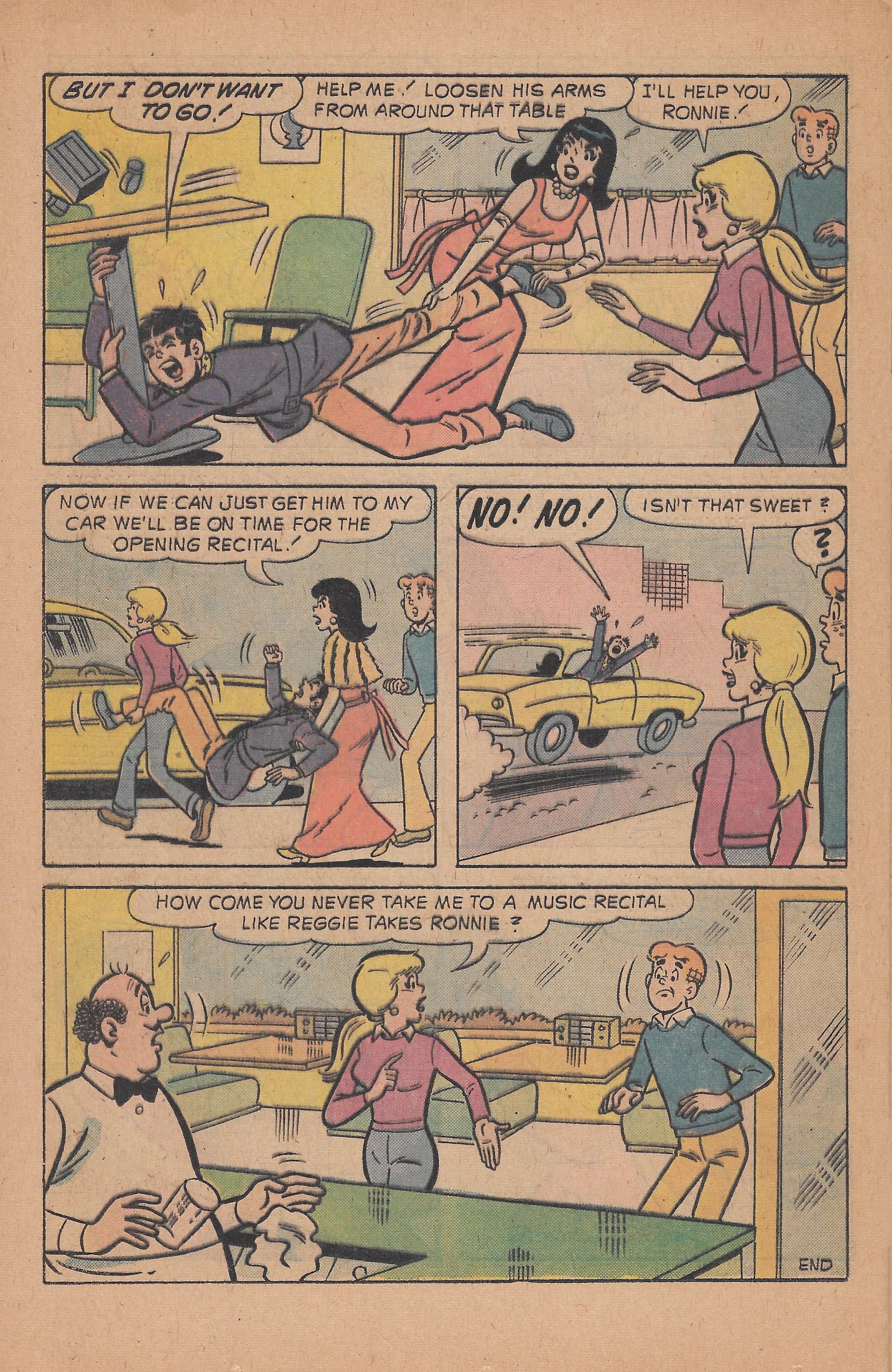 Read online Reggie and Me (1966) comic -  Issue #77 - 24