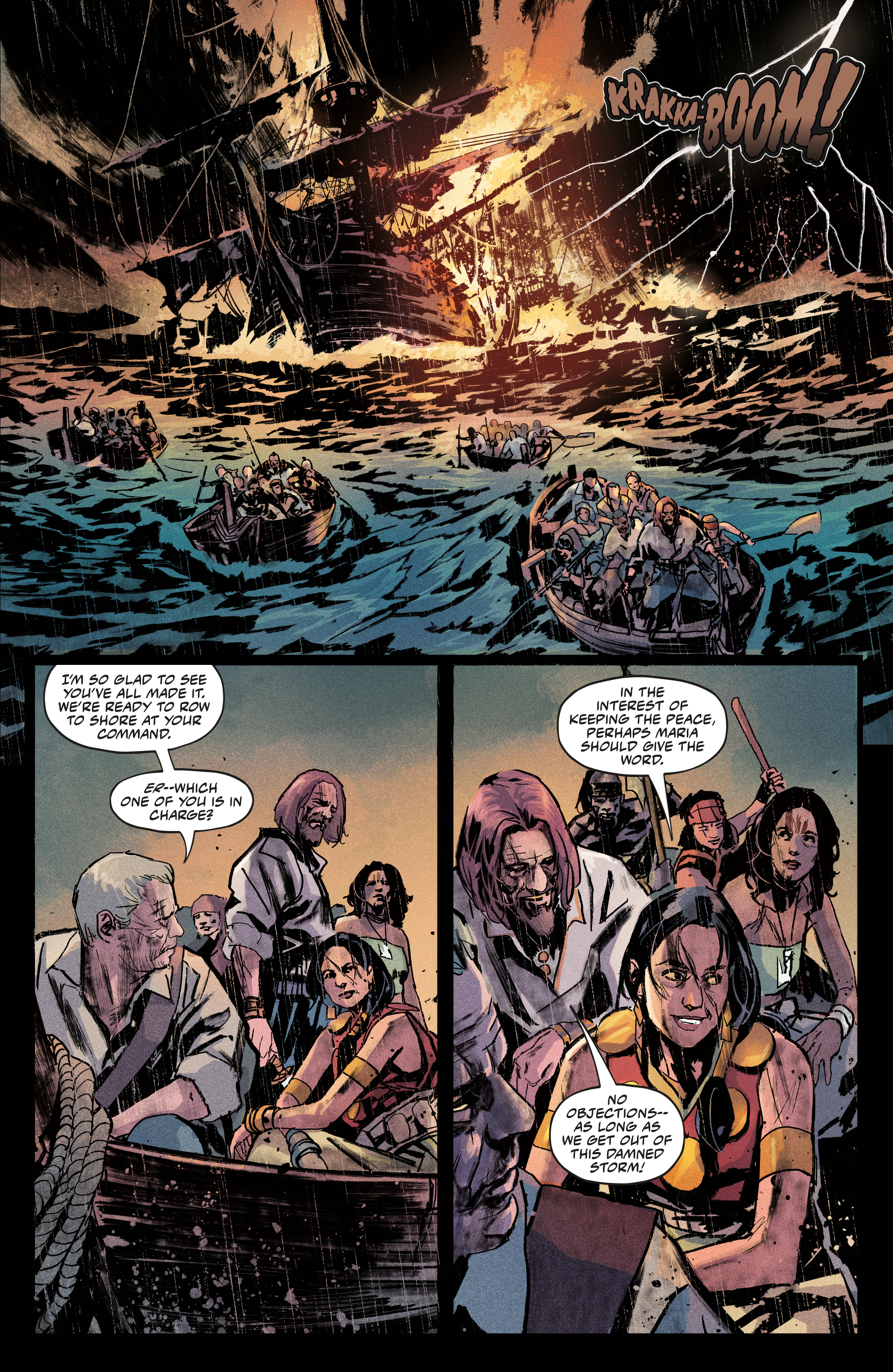 Read online Skull and Bones: Savage Storm comic -  Issue #3 - 19