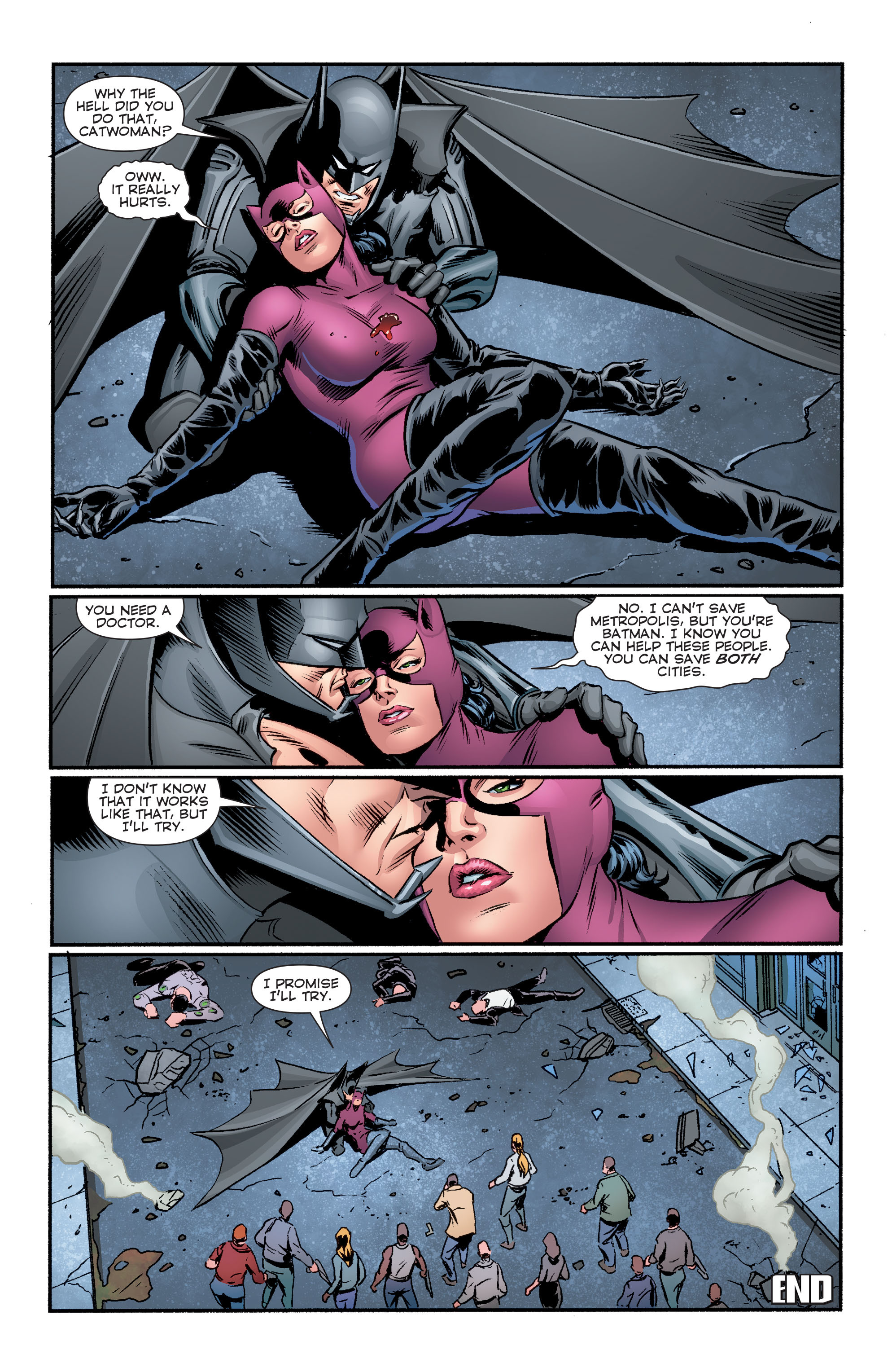 Read online Convergence Catwoman comic -  Issue #2 - 21